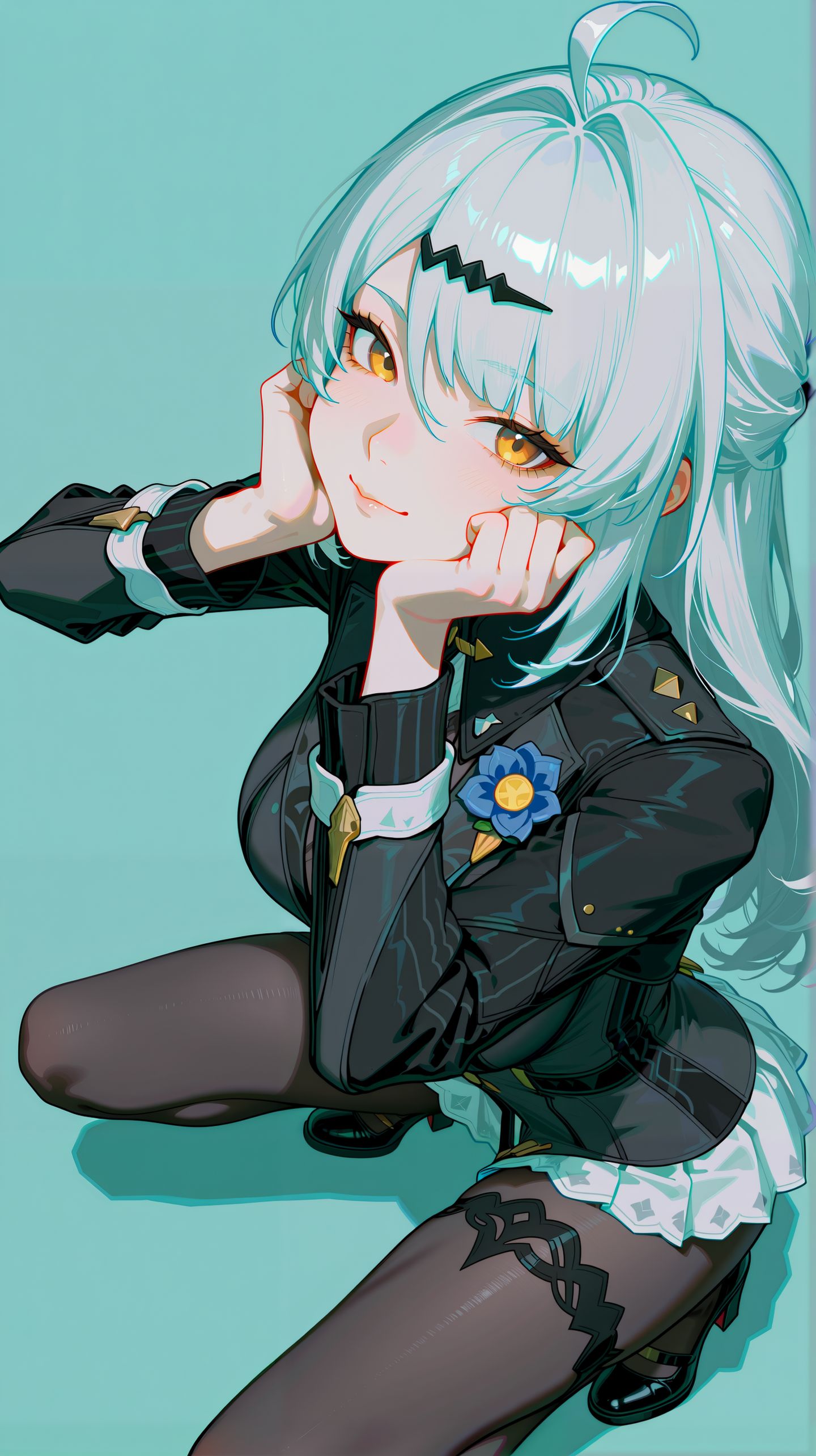 二次元手游绝区零 仪玄 高清壁纸美图 御姐 大长腿 黑丝 丝袜