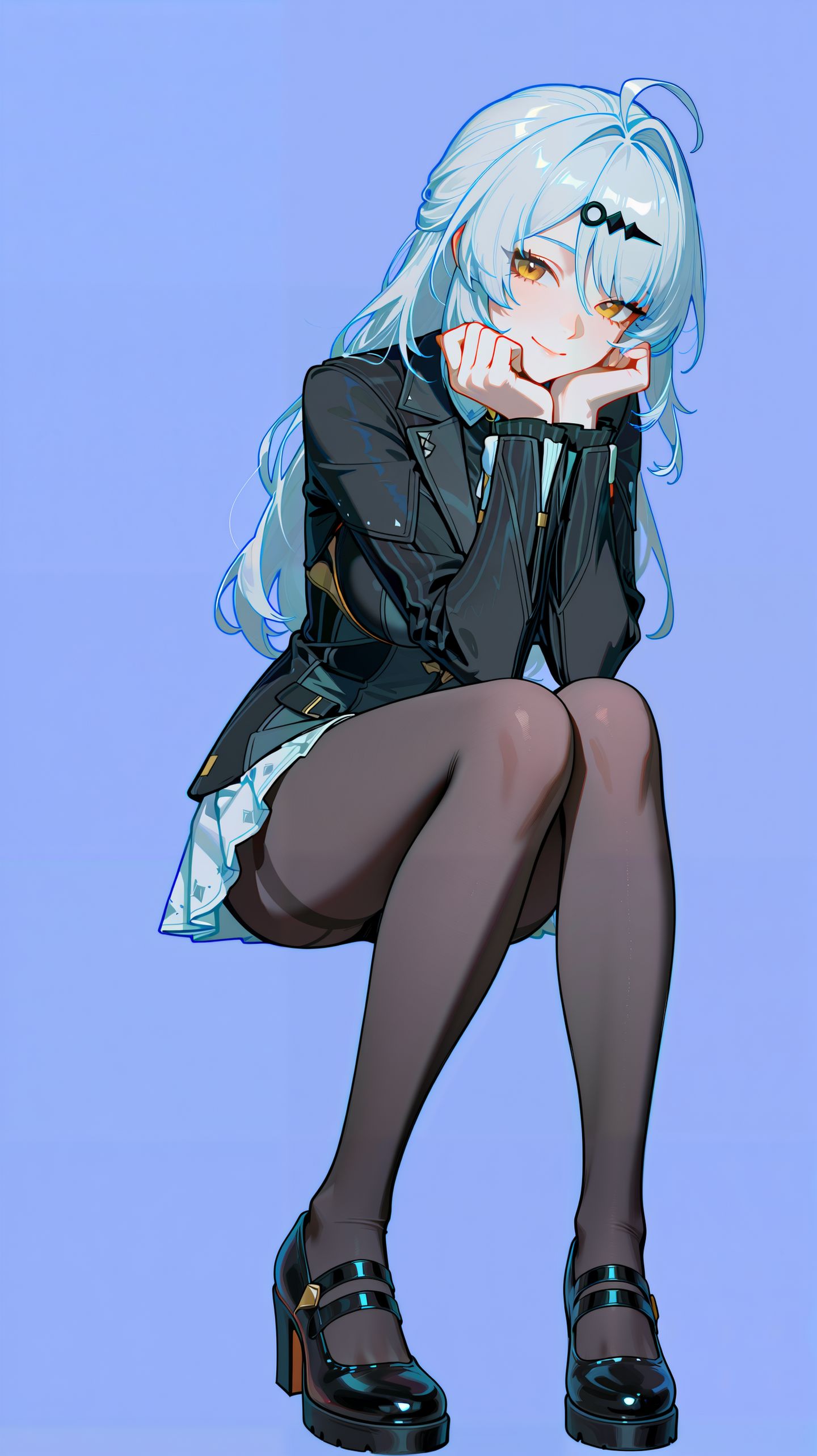 二次元手游绝区零 仪玄 高清壁纸美图 御姐 大长腿 黑丝 丝袜