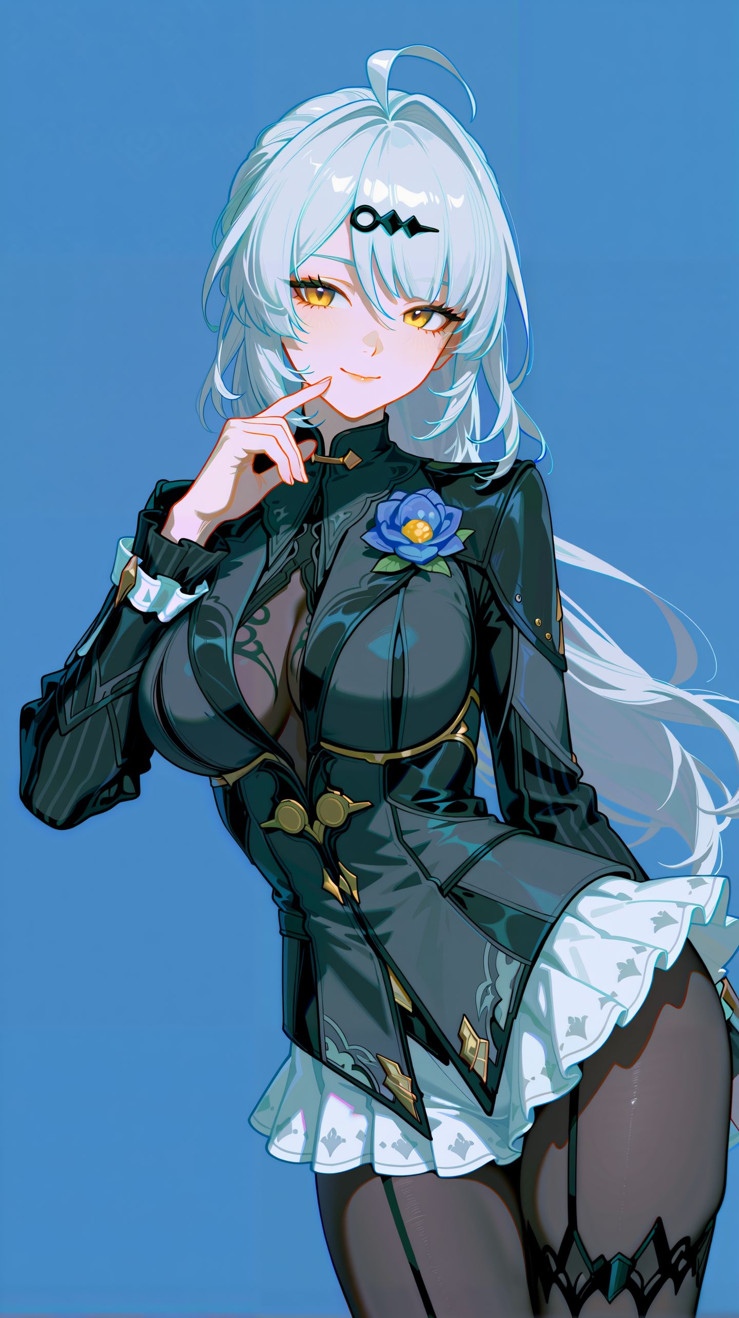 二次元手游绝区零 仪玄 高清壁纸美图 御姐 大长腿 黑丝 丝袜