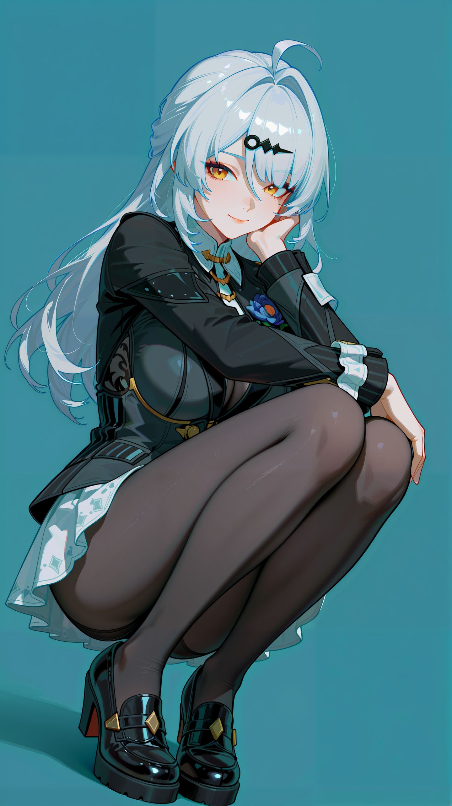 二次元手游绝区零 仪玄 高清壁纸美图 御姐 大长腿 黑丝 丝袜