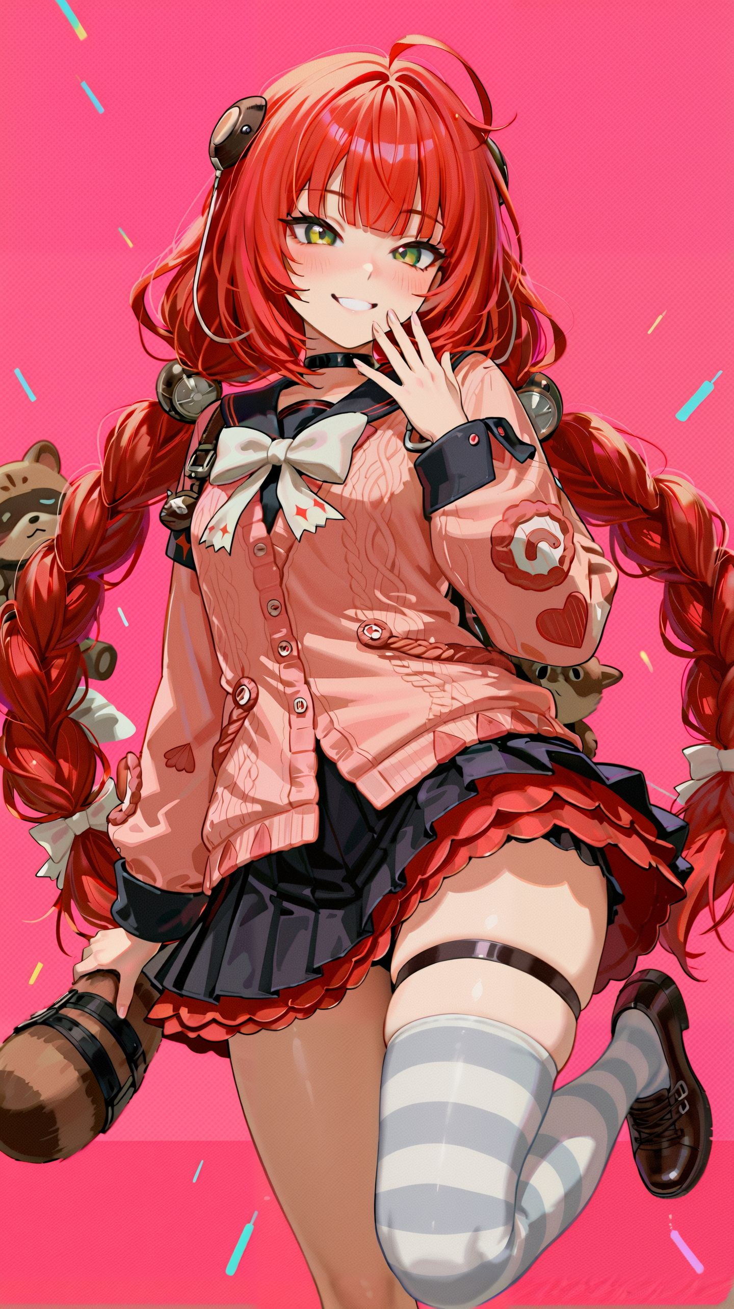 浮波柚叶精美壁纸 二次元游戏绝区零少女壁纸