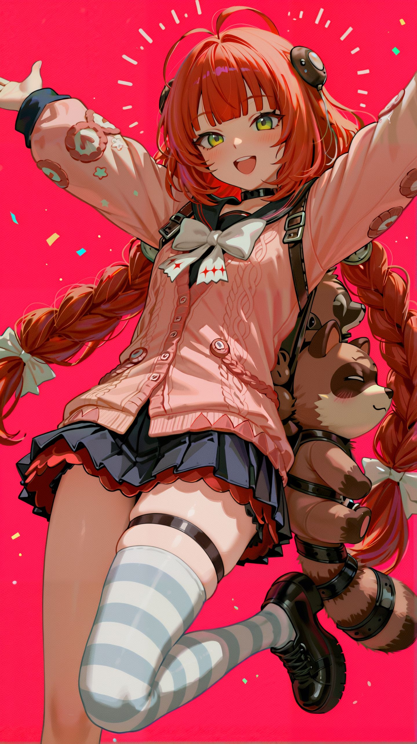 浮波柚叶精美壁纸 二次元游戏绝区零少女壁纸