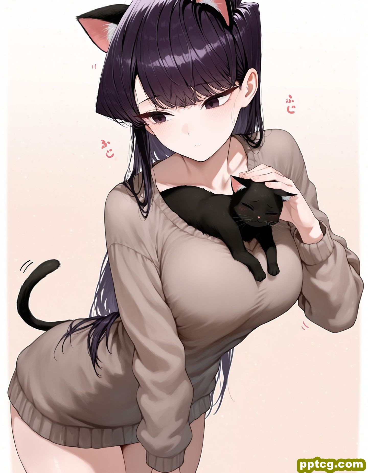 古见哨子同学 日漫二次元 动画少女壁纸美图-皮皮兔动漫