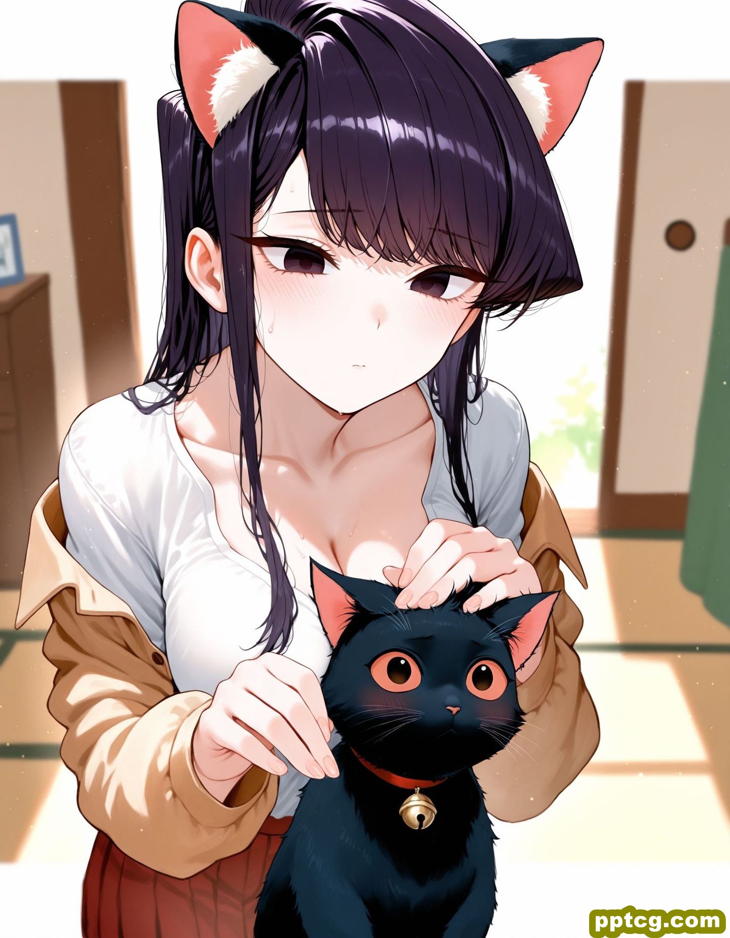 古见哨子同学 日漫二次元 动画少女壁纸美图