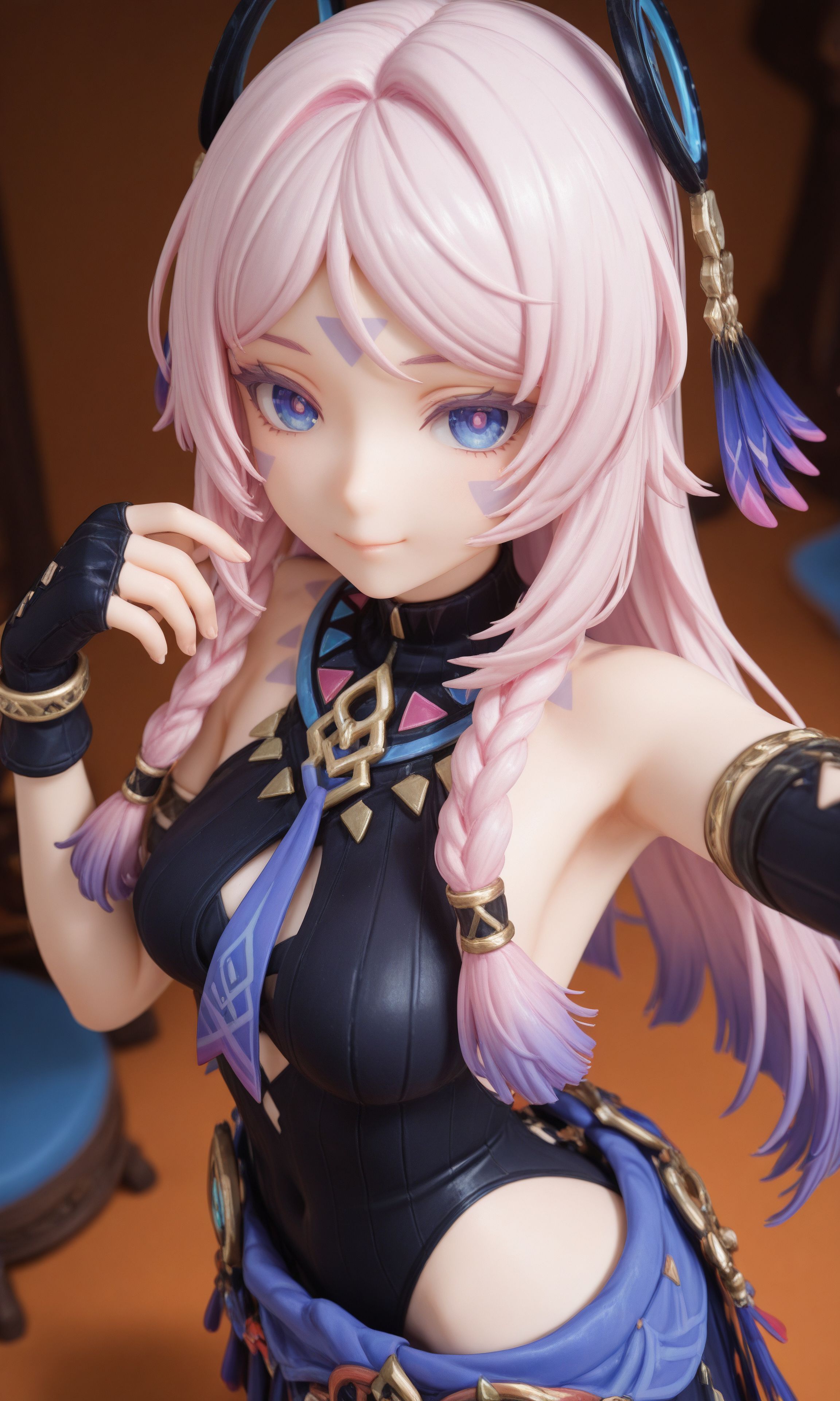 AI游戏角色手办 茜特菈莉 原神 长离 鸣潮 高清壁纸图片