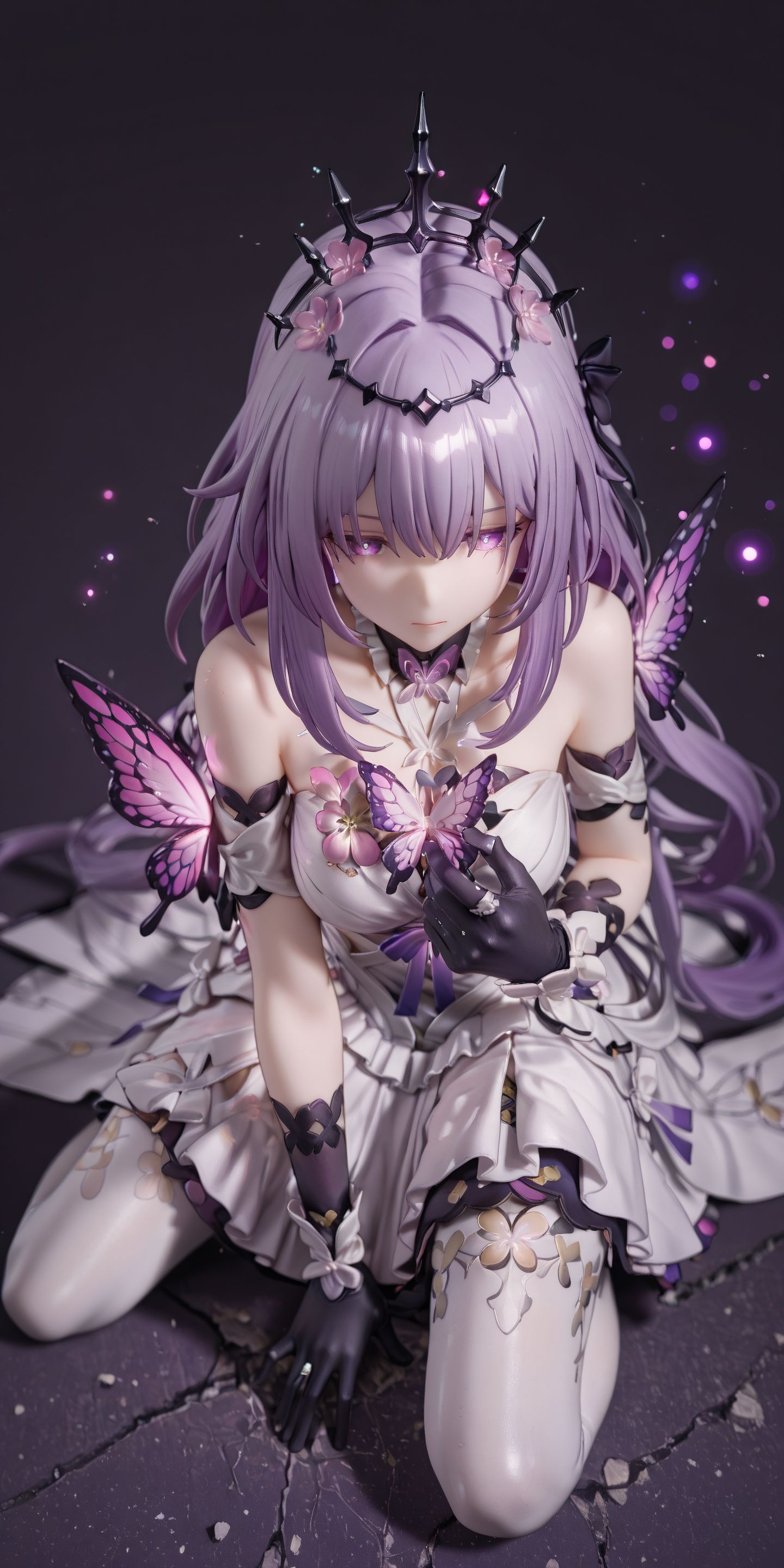 遐蝶 芽衣夜雨春澜 仪玄 崩坏星穹铁道 AI绘画手办高清壁纸图片