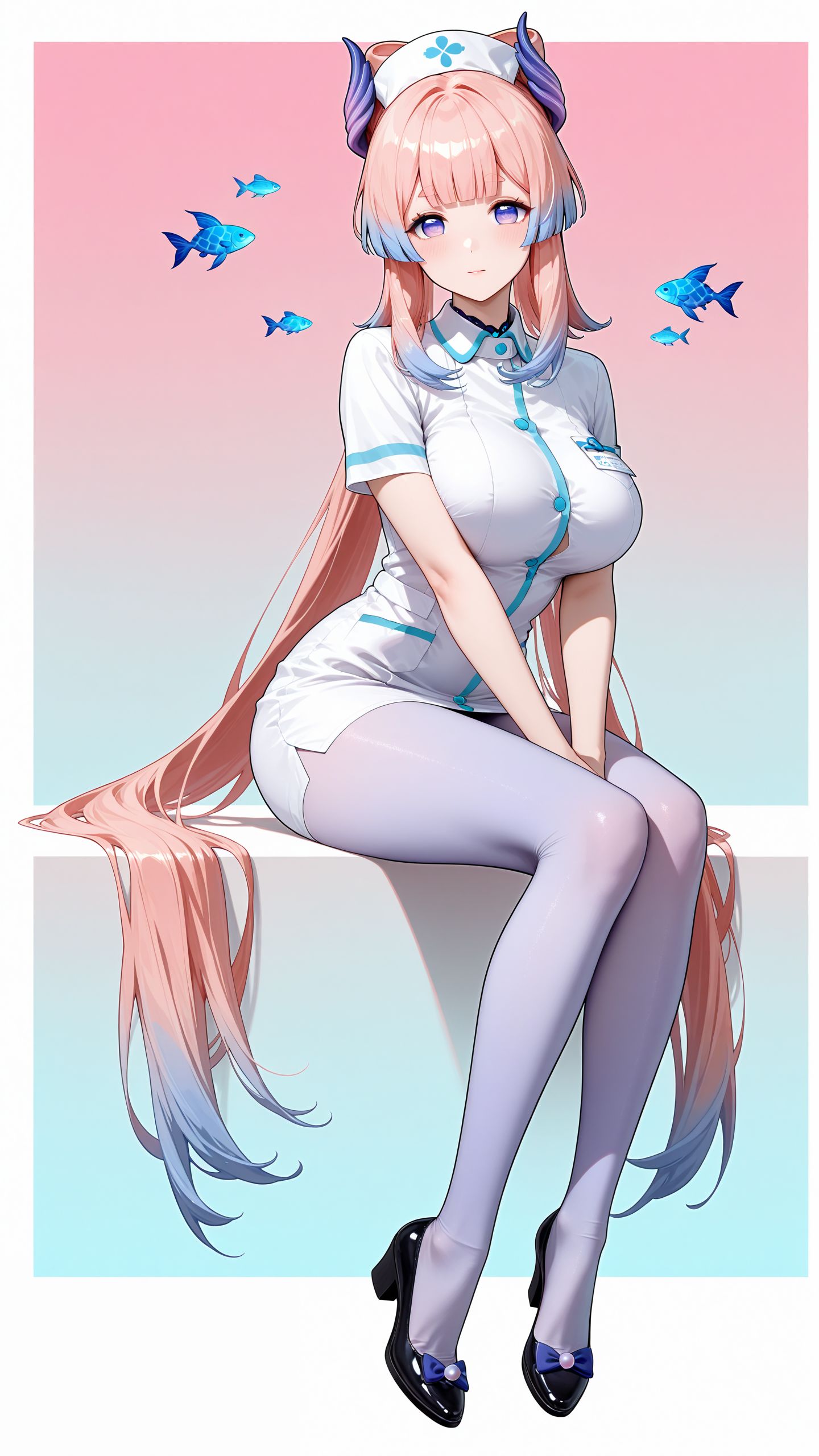 珊瑚宫心海壁纸 游戏原神 裤袜丝袜-皮皮兔动漫