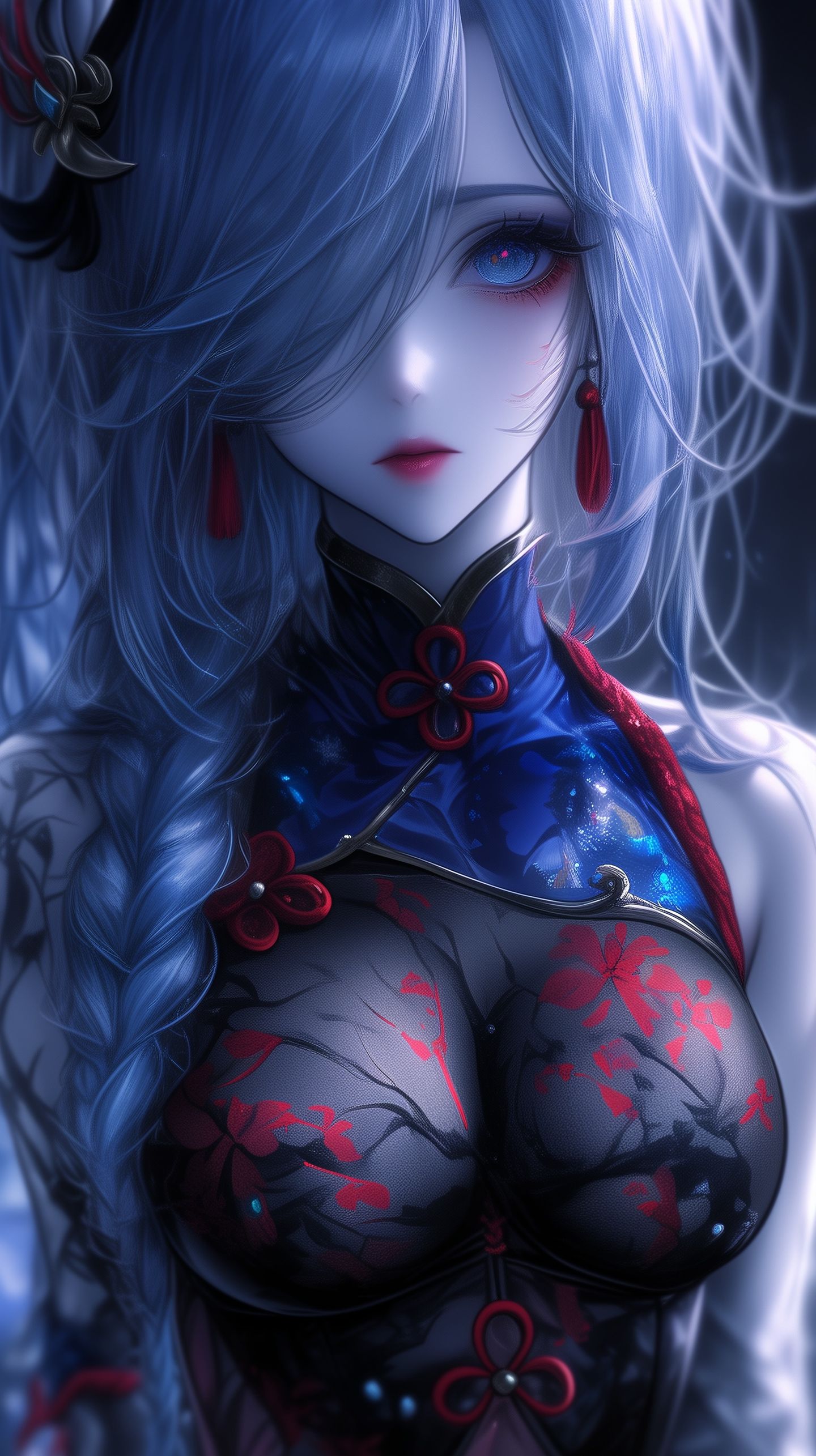 二次元游戏原神 锁屏壁纸 高清壁纸 申鹤-皮皮兔动漫