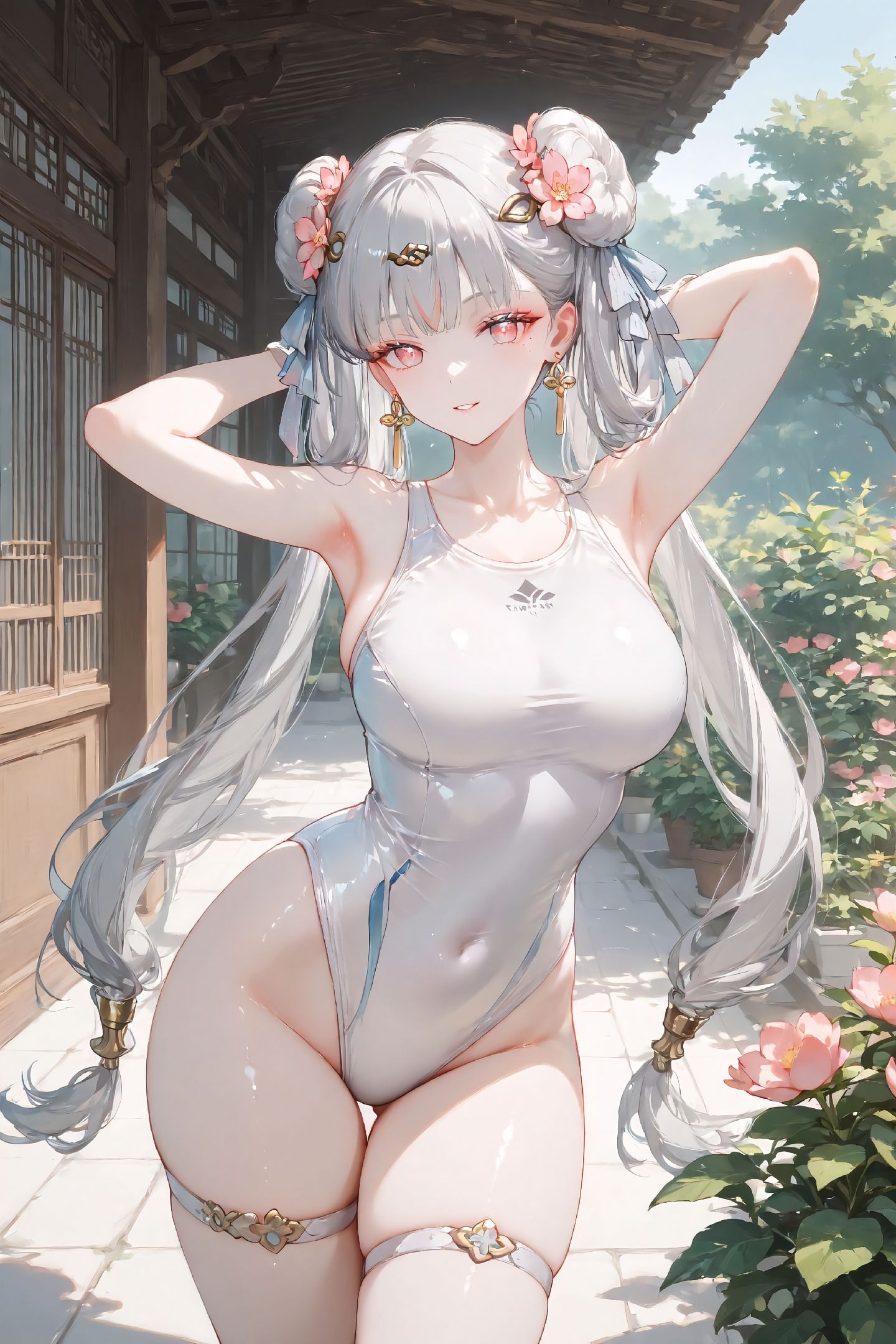 鸣潮今汐 壁纸美图 比基尼泳装大长腿 二次元游戏-皮皮兔动漫