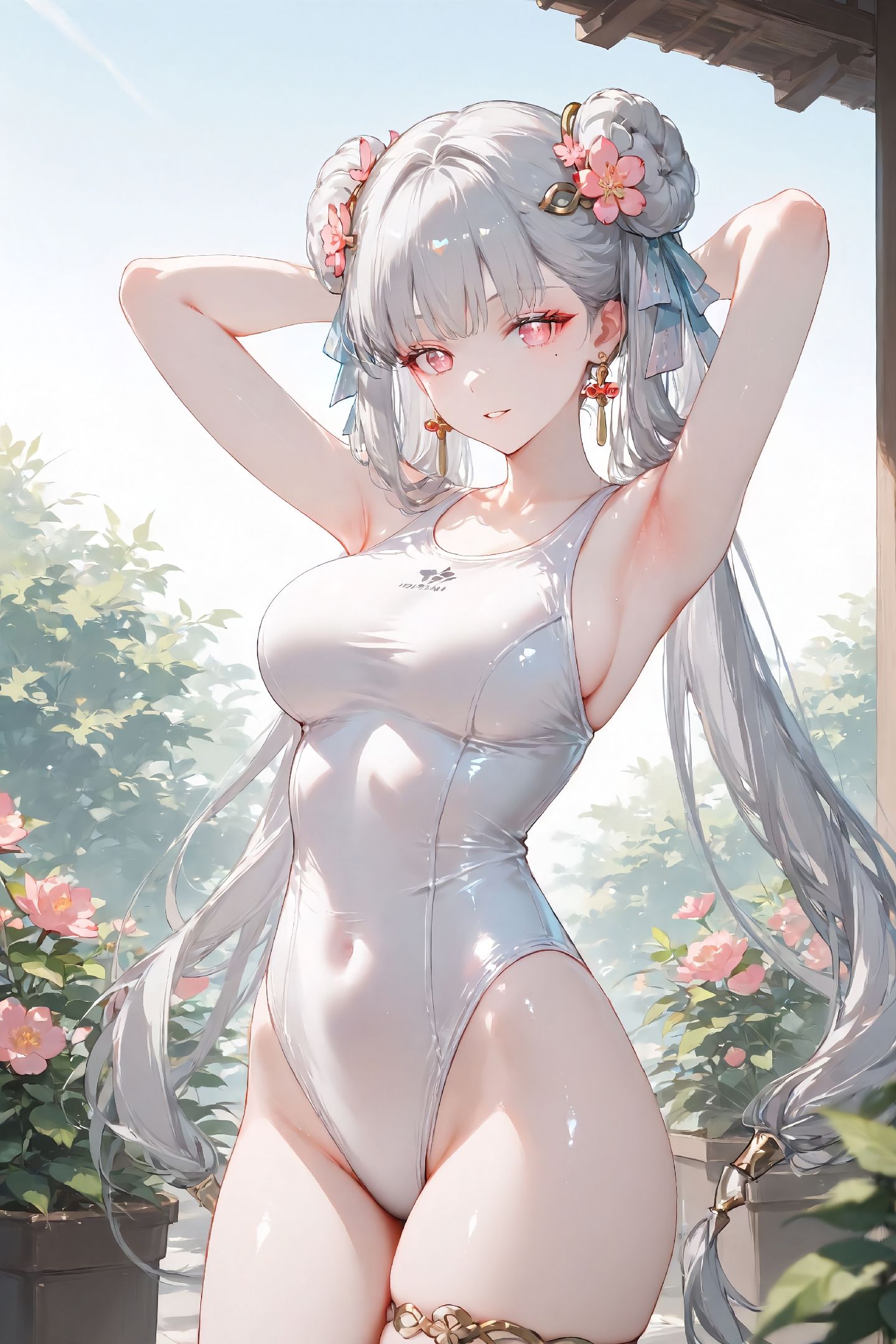 鸣潮今汐 壁纸美图 比基尼泳装大长腿 二次元游戏