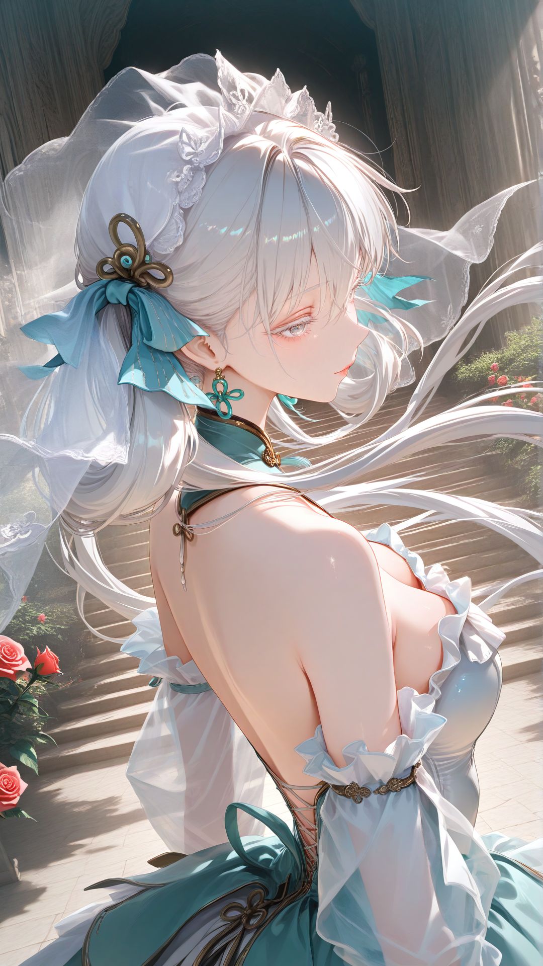 鸣潮今汐 侧脸侧颜 唯美高清壁纸