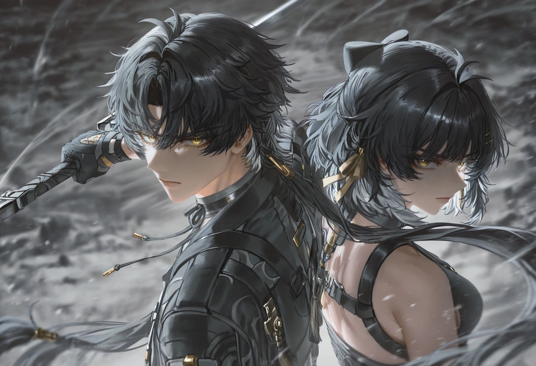 鸣潮漂泊者 超酷帅气高清壁纸