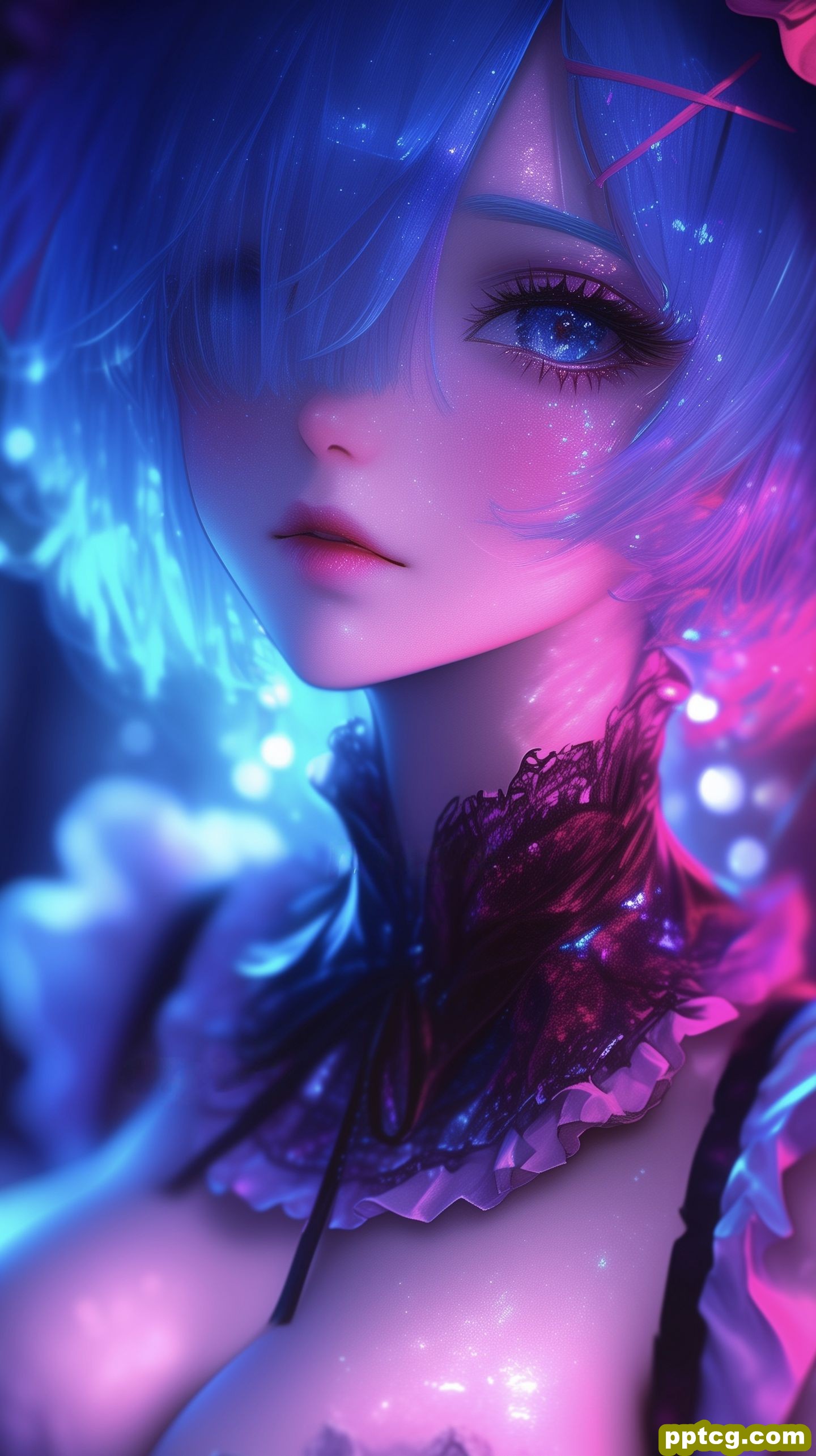 锁屏壁纸 雷姆 二次元 从零开始的异世界生活 唯美高清壁纸