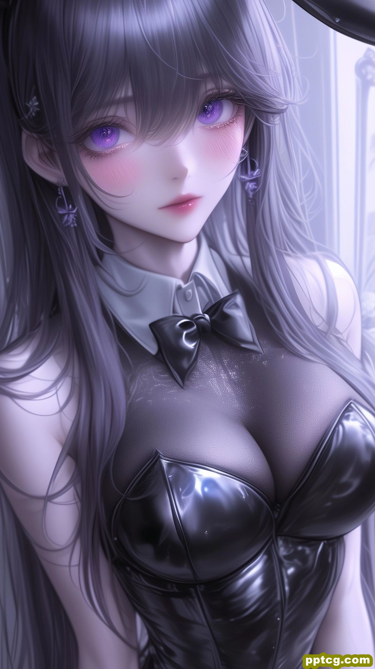 二次元 樱岛麻衣 高清壁纸 兔女郎 御姐 丝袜黑丝