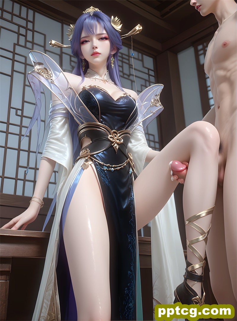 [AI艺术第2302期] [百炼成神] [天穹 · 系列三十] 玉足 [60P]