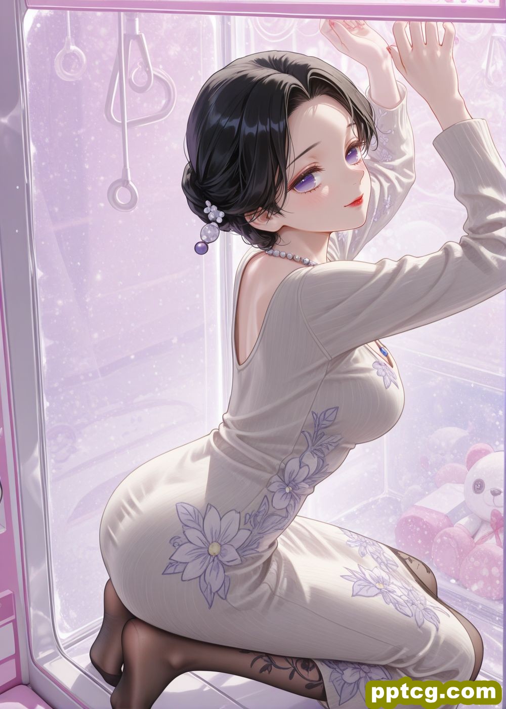 娃娃机 鬼灭之刃 甘露寺蜜璃 蝴蝶忍 祢豆子 动漫壁纸 丝袜黑丝 大长腿