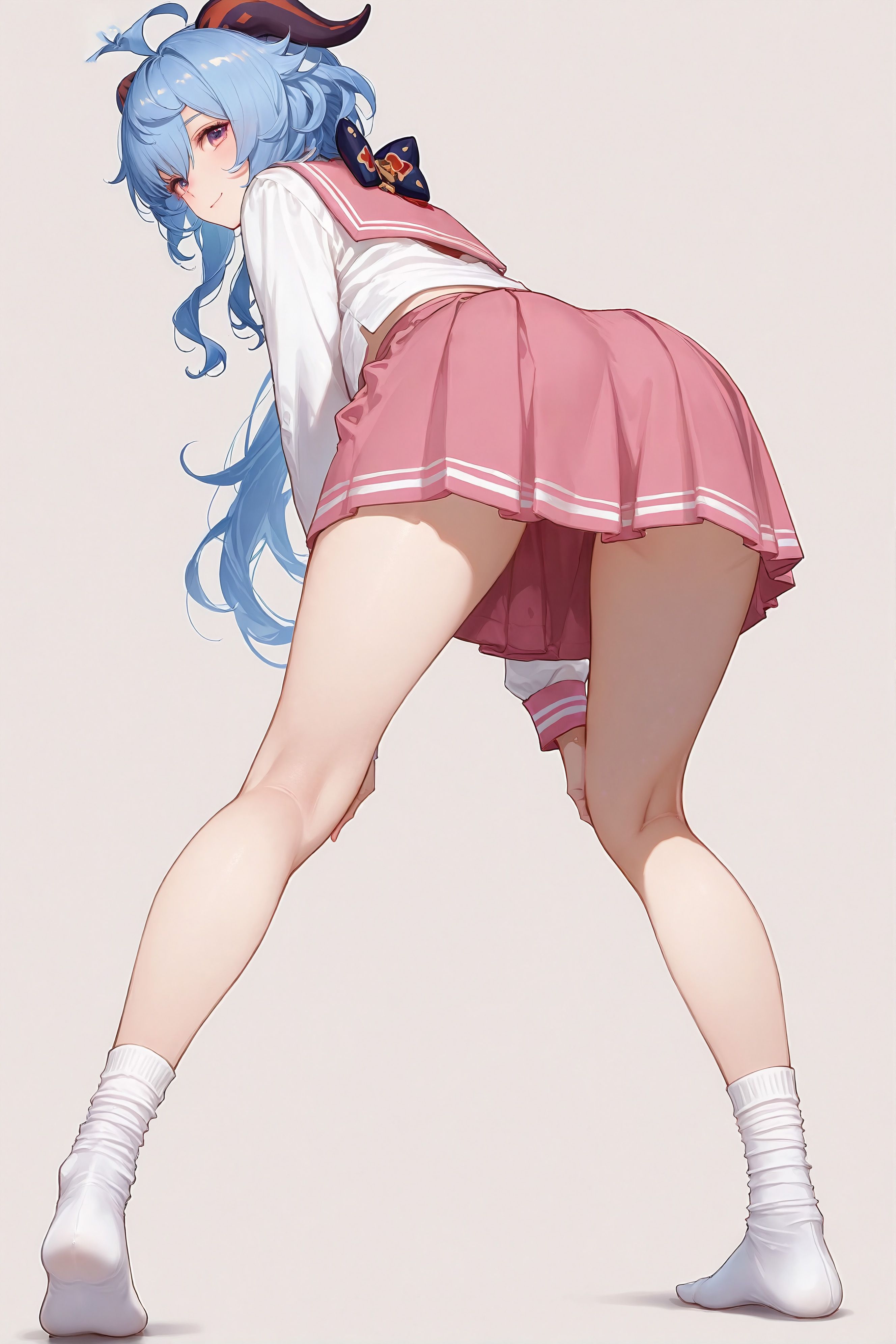 百变甘雨 原神 游戏壁纸 裙子-皮皮兔动漫