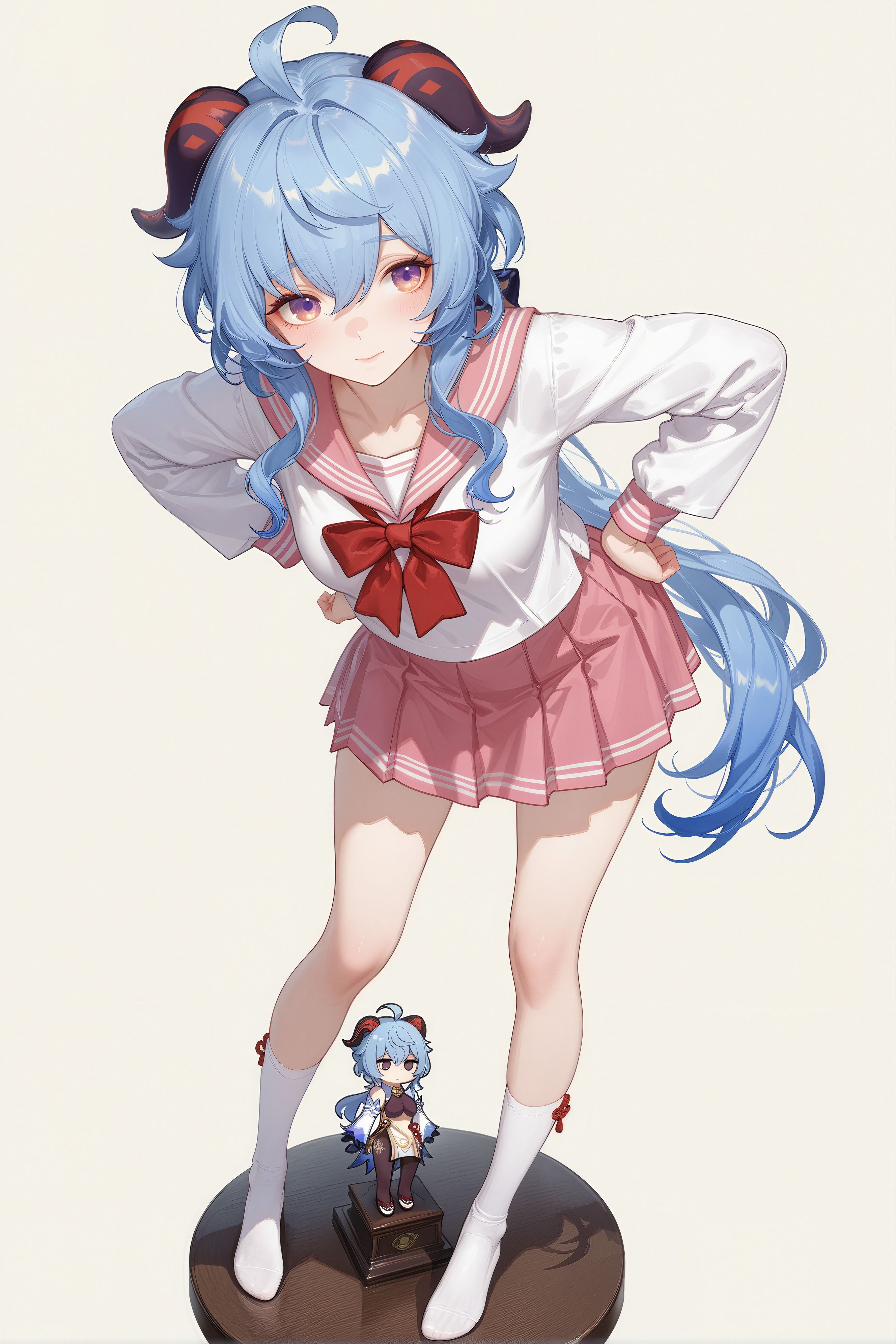 百变甘雨 原神 游戏壁纸 裙子