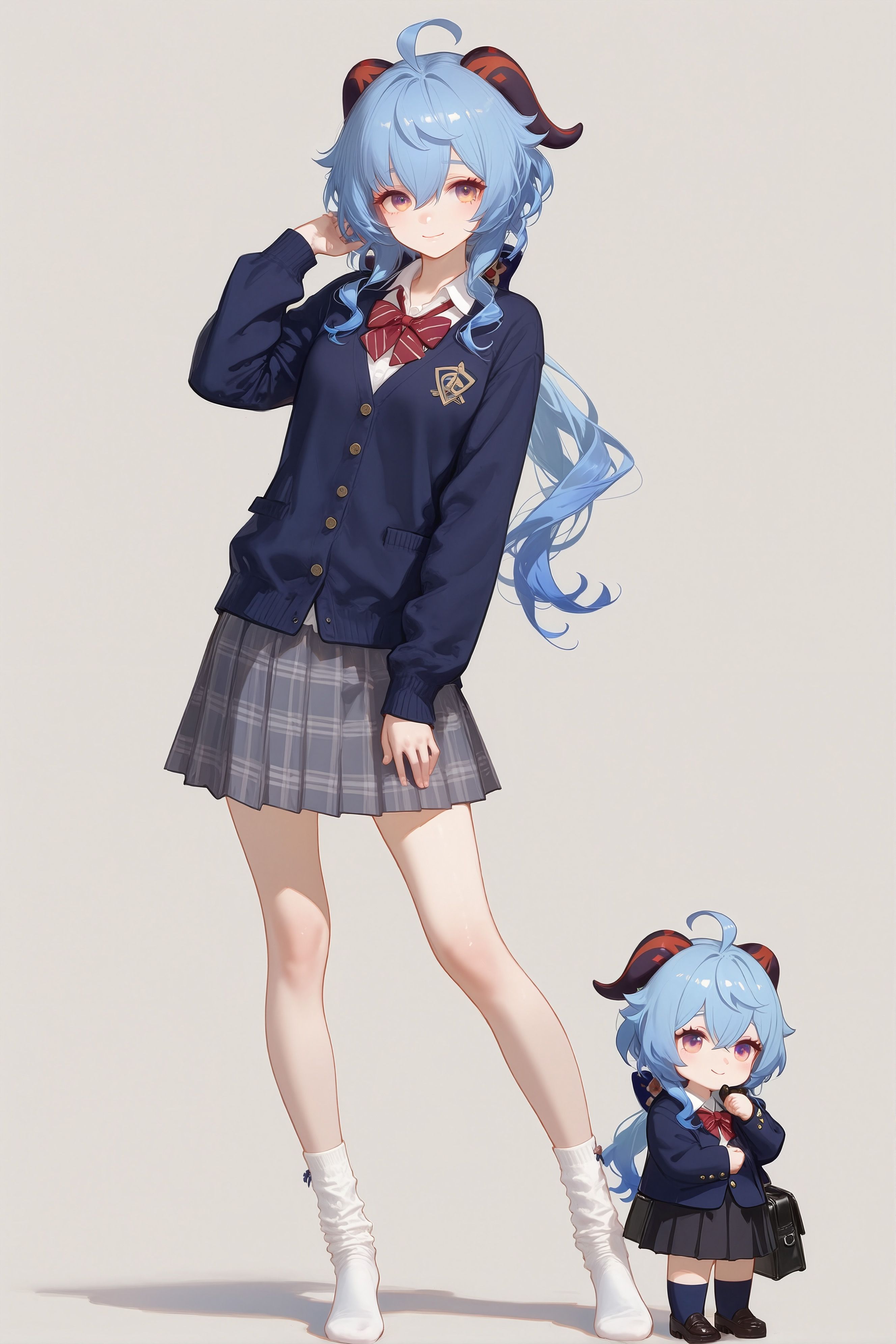 百变甘雨 原神 游戏壁纸 裙子