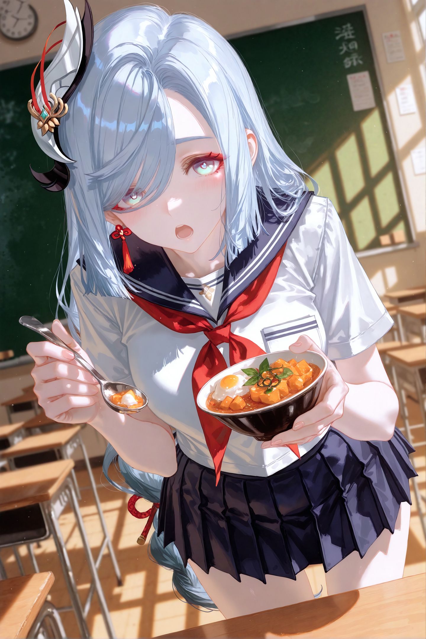 来，张嘴 原神 派蒙 纳西妲 凌华 心海-皮皮兔动漫