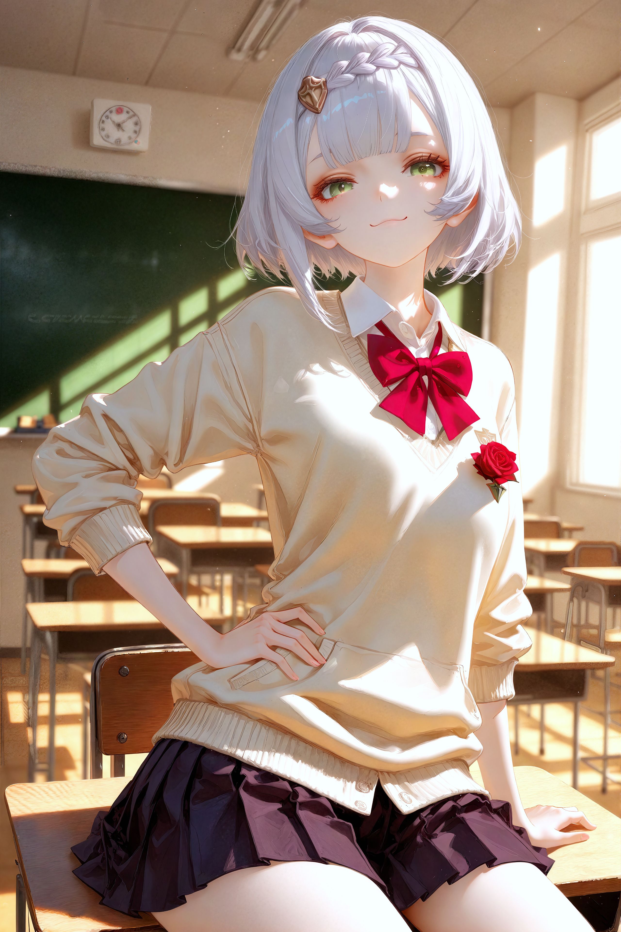 好可爱！原神 芙宁娜 纳西妲 可莉 宵宫 喵喵喵！凌华 胡桃 游戏壁纸-皮皮兔动漫