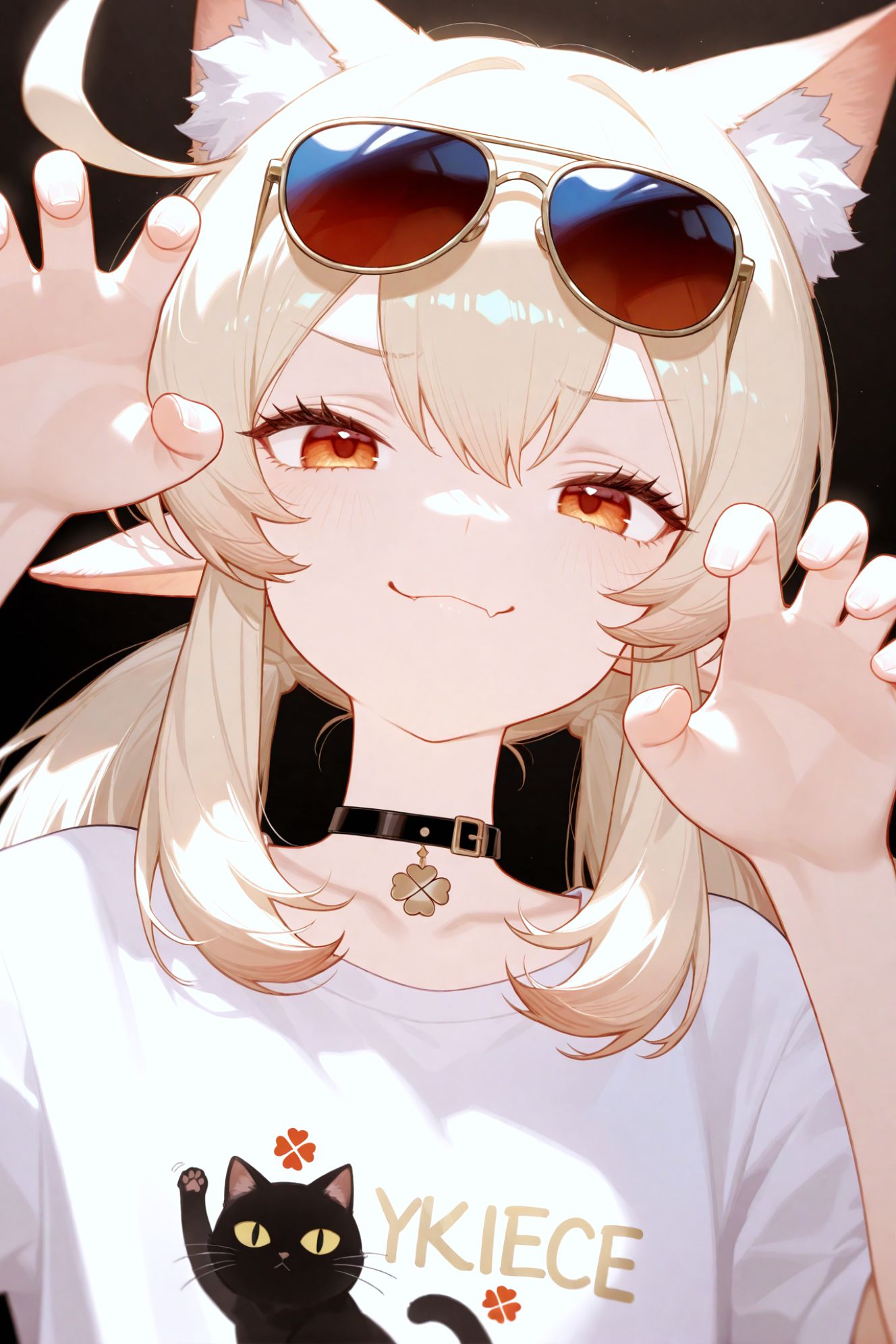 好可爱！原神 芙宁娜 纳西妲 可莉 宵宫 喵喵喵！凌华 胡桃 游戏壁纸