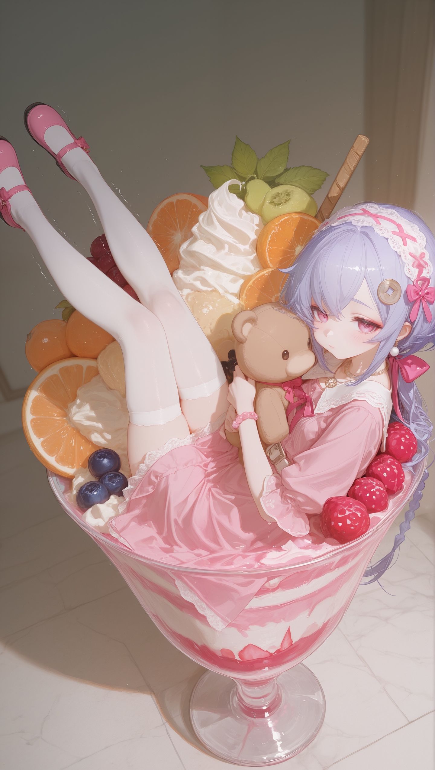 原神壁纸 七七 二次元少女