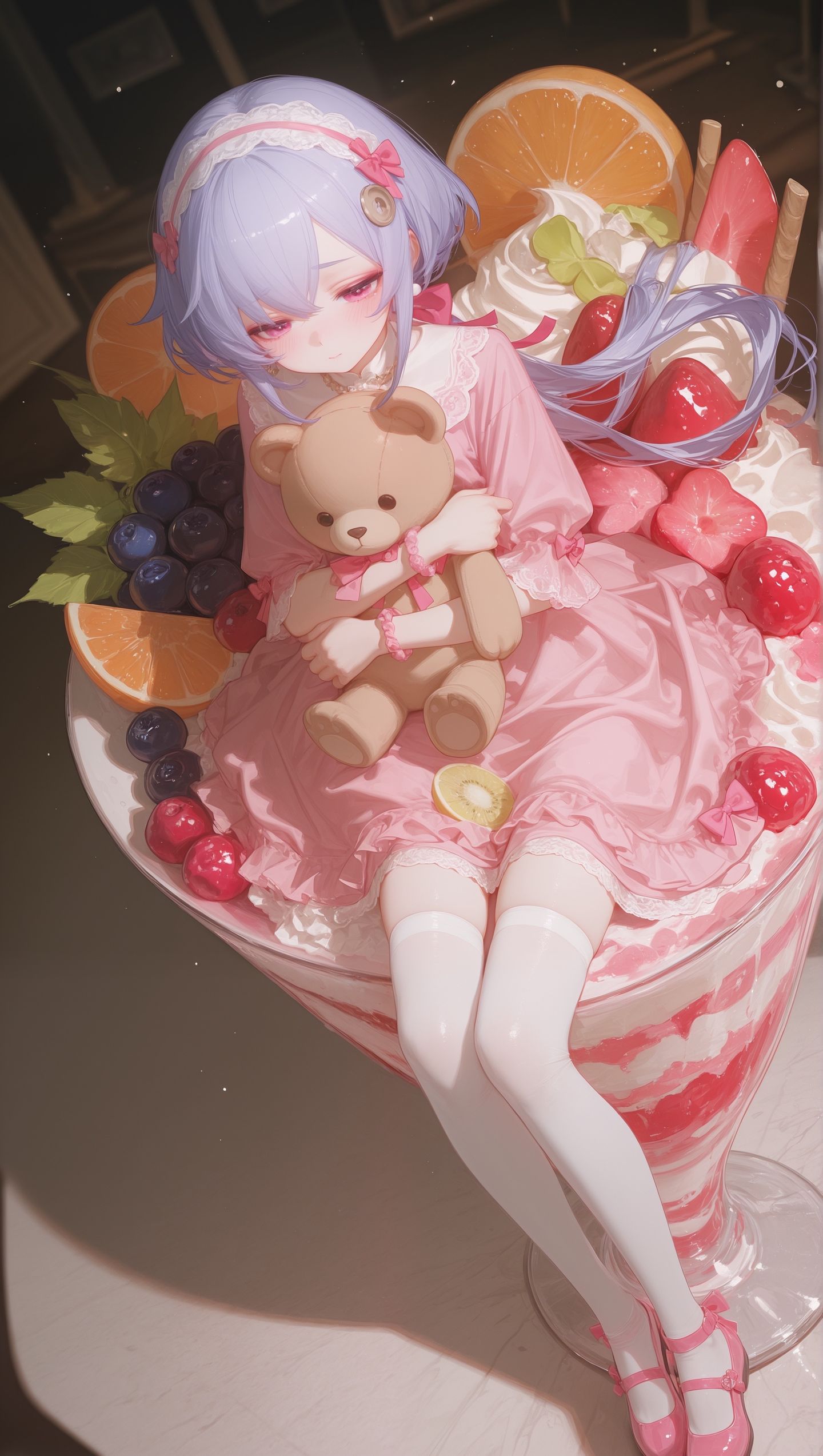 原神壁纸 七七 二次元少女