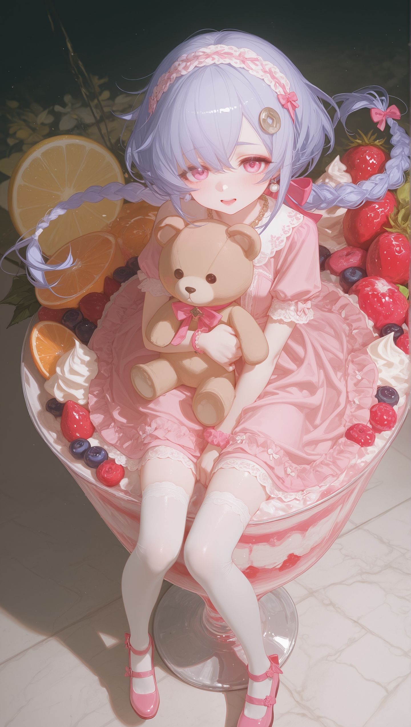 原神壁纸 七七 二次元少女