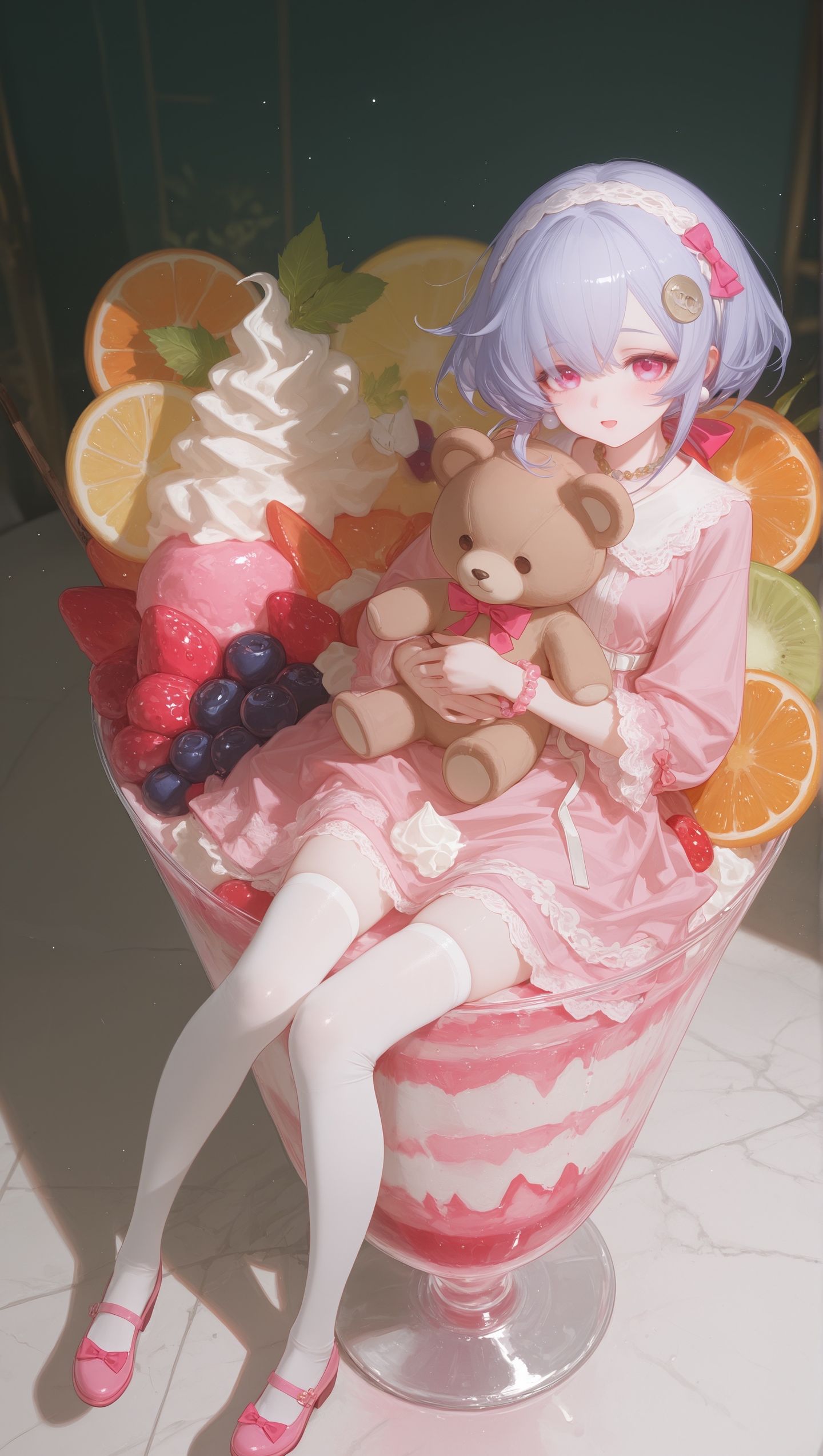 原神壁纸 七七 二次元少女