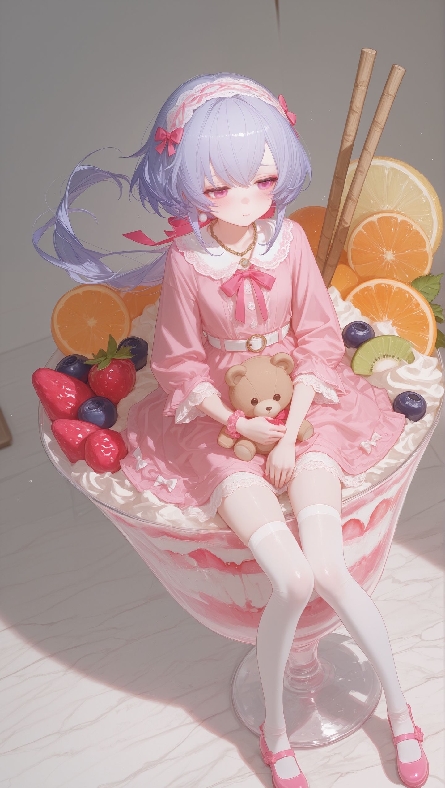 原神壁纸 七七 二次元少女