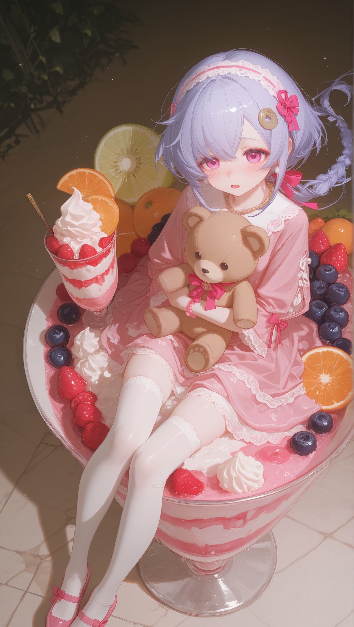 原神壁纸 七七 二次元少女