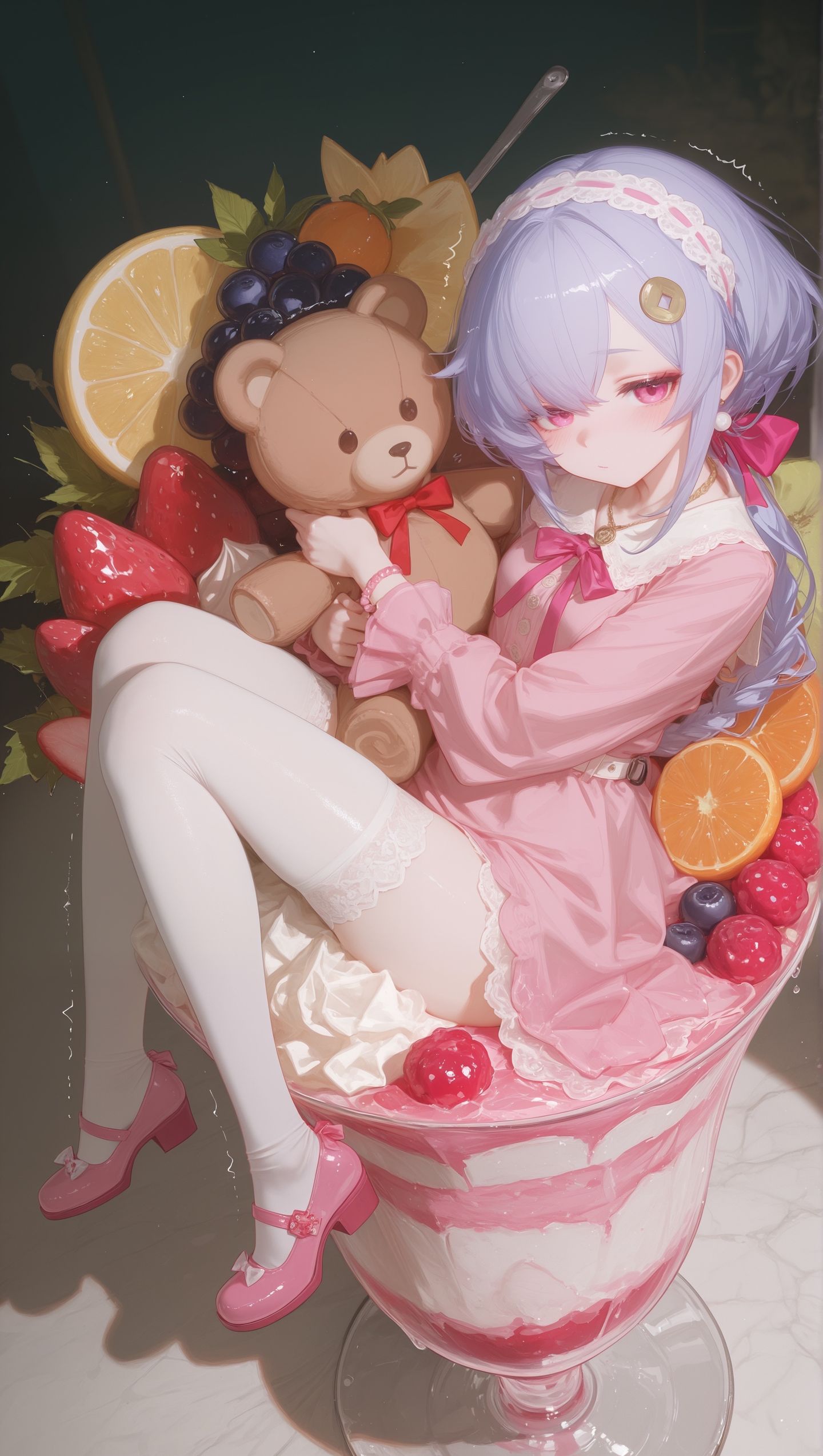 原神壁纸 七七 二次元少女