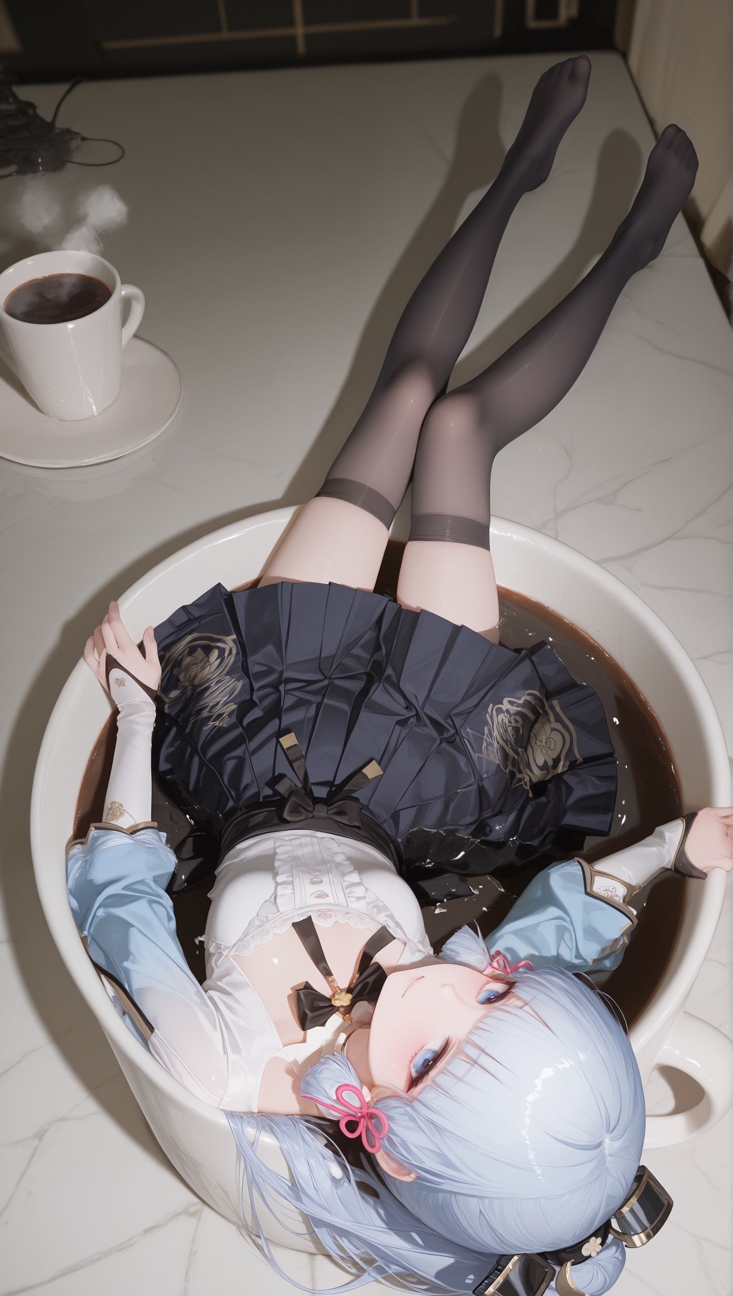 原神壁纸 绫华 二次元少女 二次元壁纸