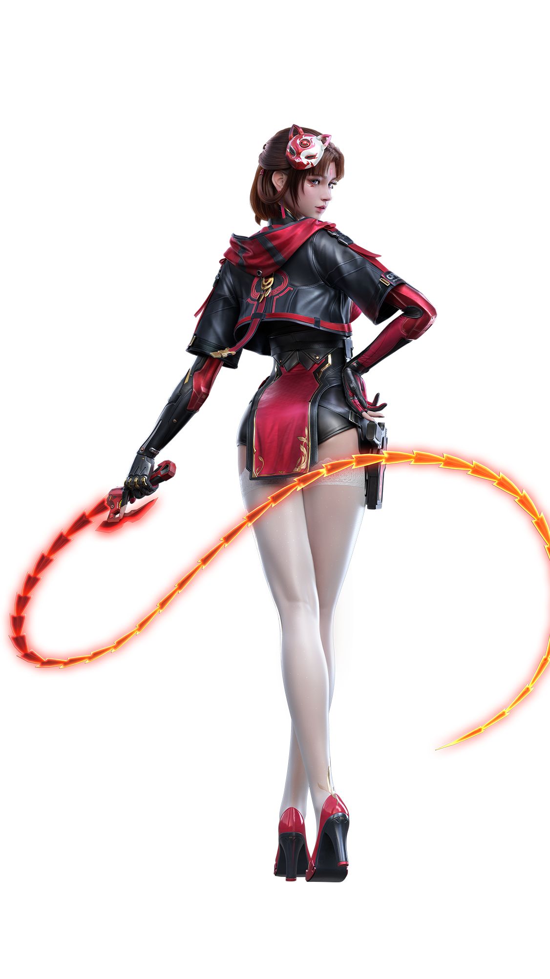 游戏cf 穿越火线手游 极品身材 美女角色壁纸-皮皮兔动漫