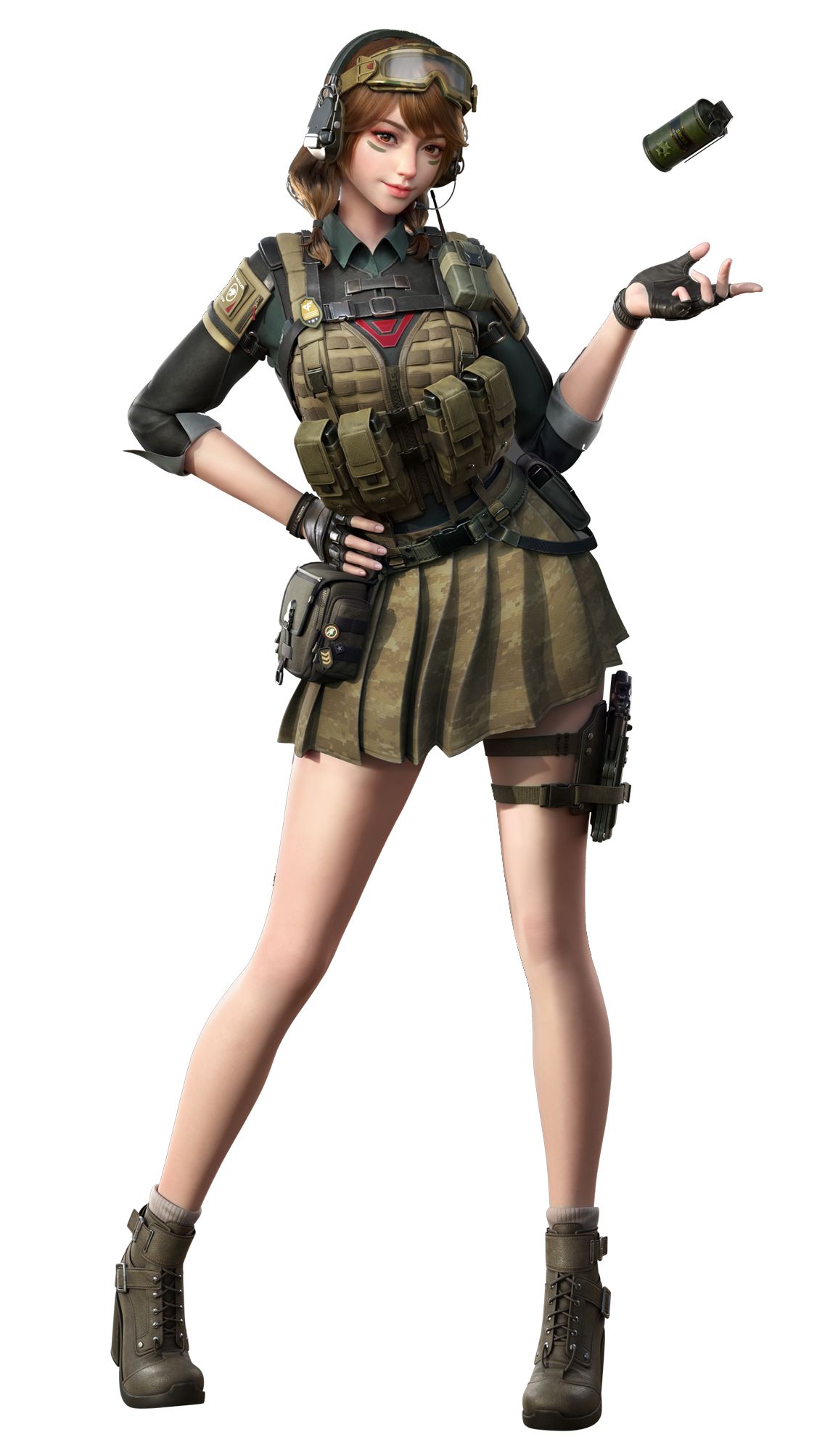 游戏cf 穿越火线手游 极品身材 美女角色壁纸