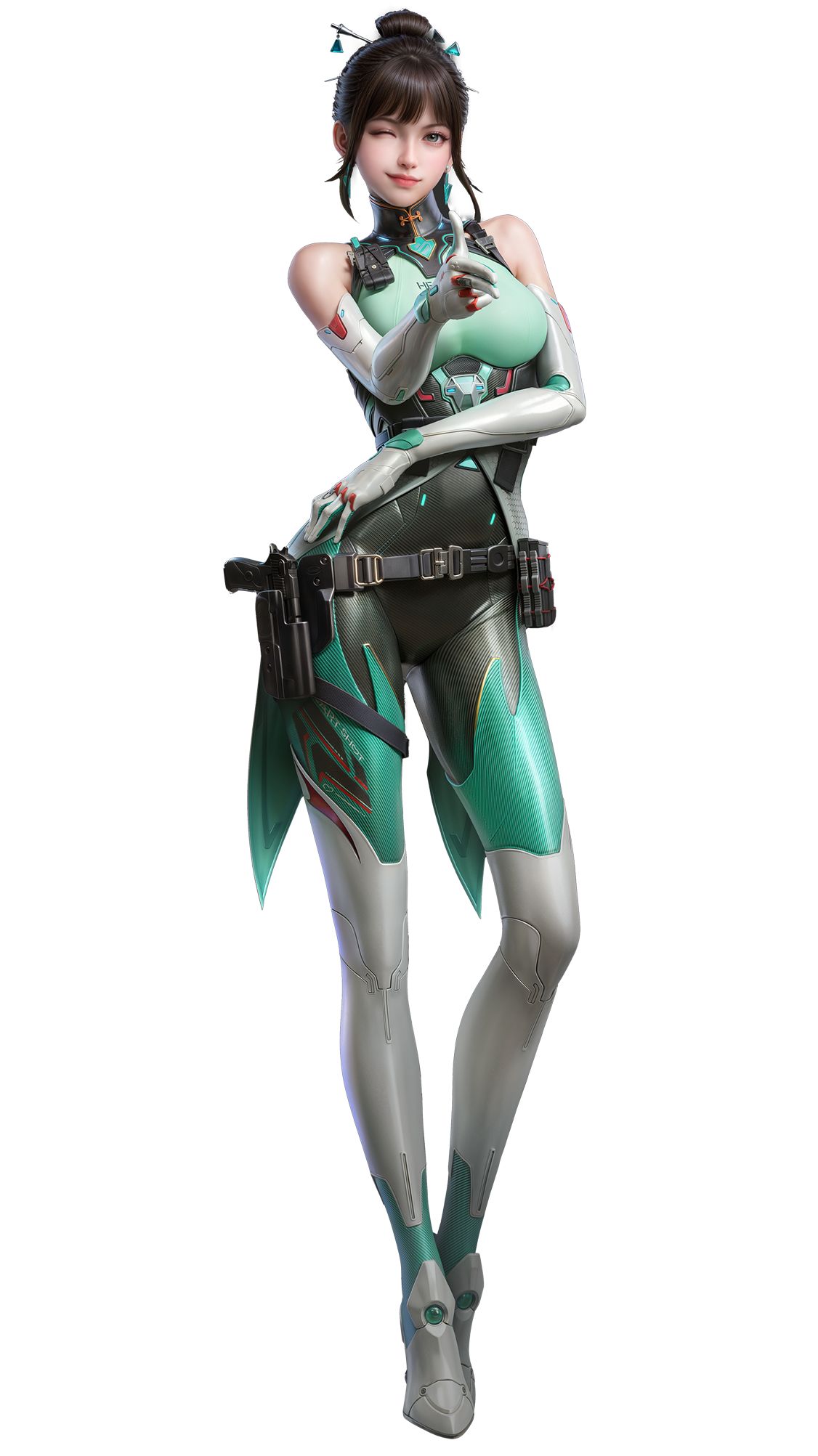 游戏cf 穿越火线手游 极品身材 美女角色壁纸