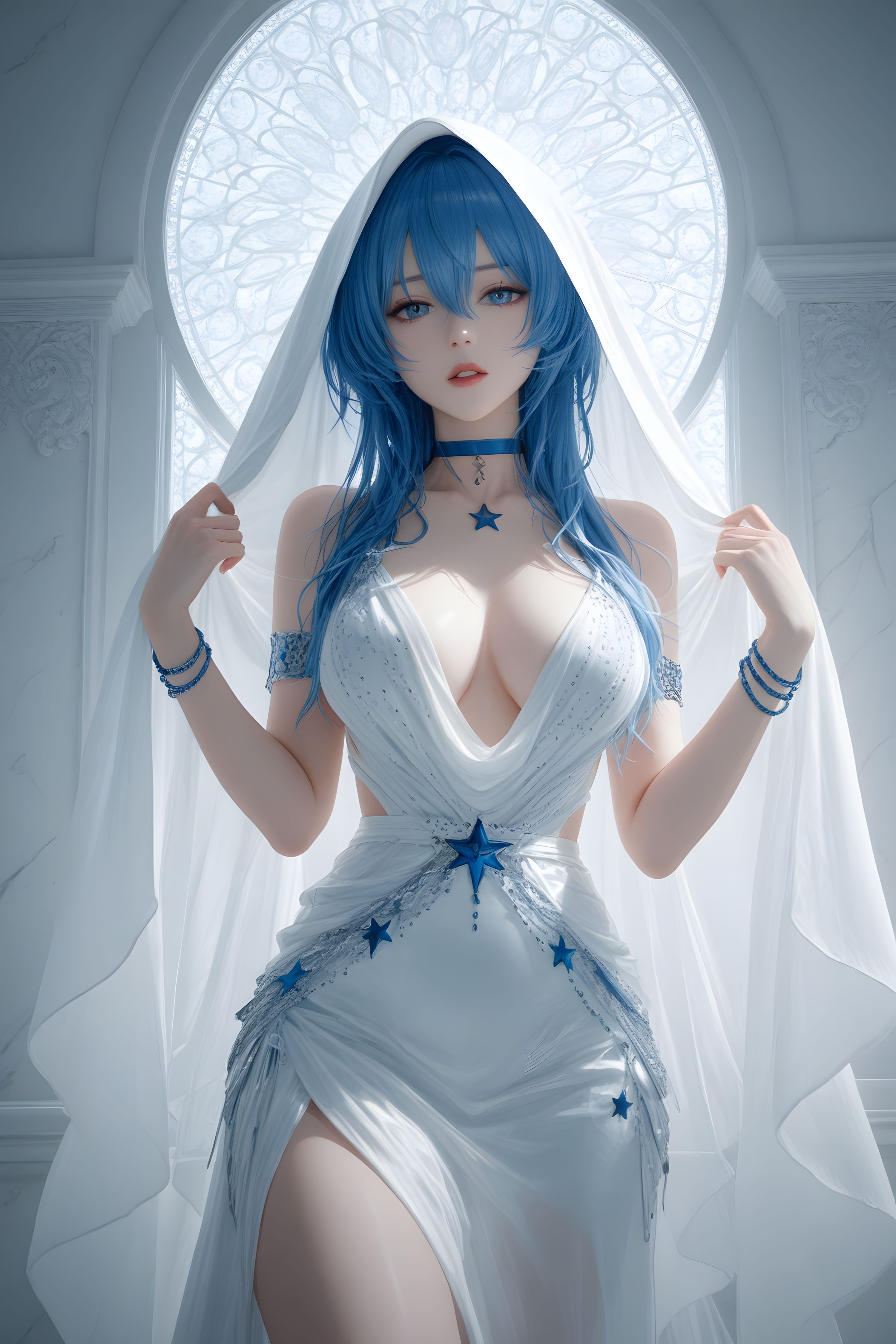 鸣潮手游 二创 二次元 游戏COS 大长腿美女-皮皮兔动漫