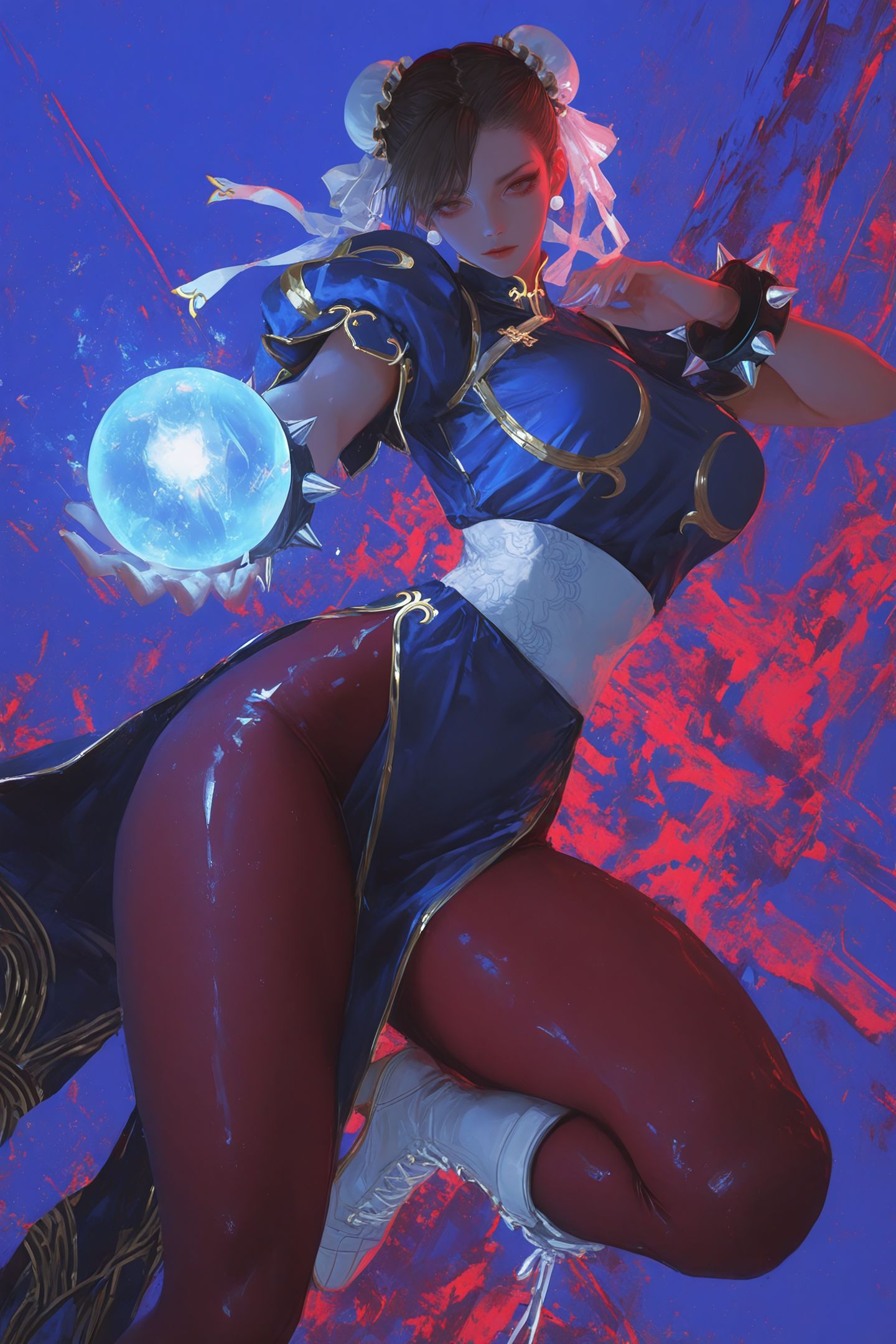 精彩美图 春丽 二次元 街霸 游戏人物