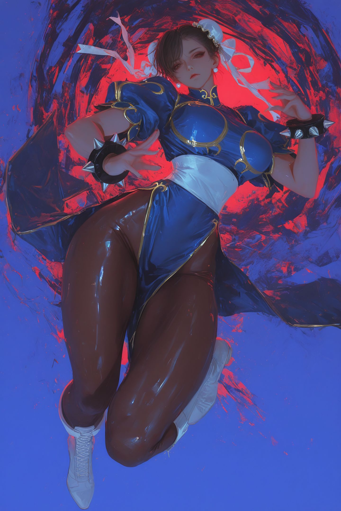 精彩美图 春丽 二次元 街霸 游戏人物