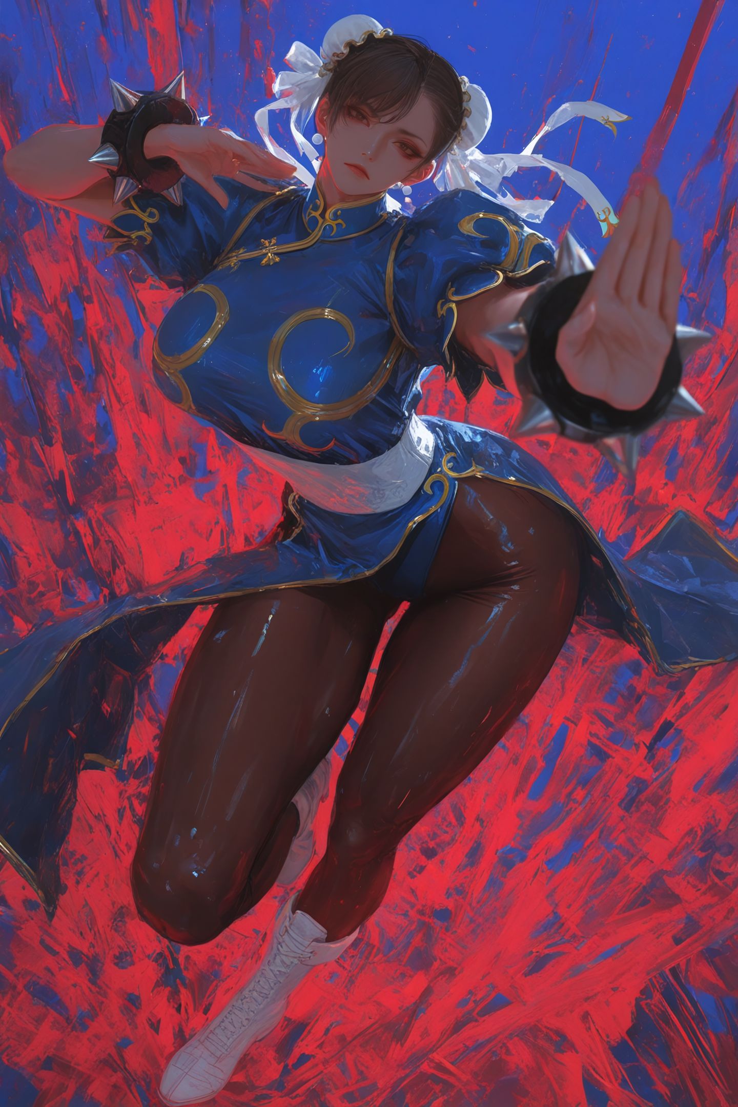 精彩美图 春丽 二次元 街霸 游戏人物