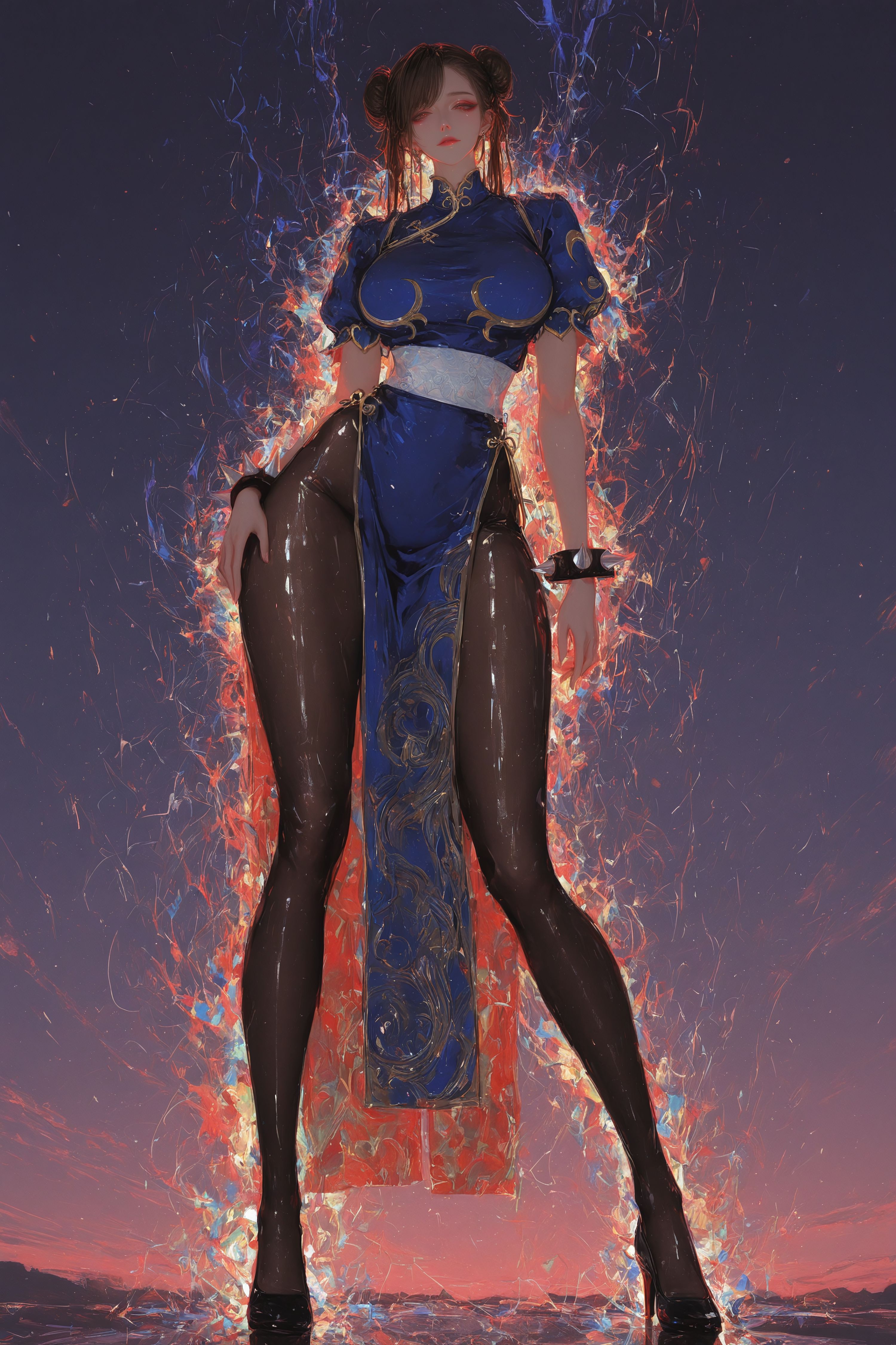 街霸 春丽 二次元游戏人物