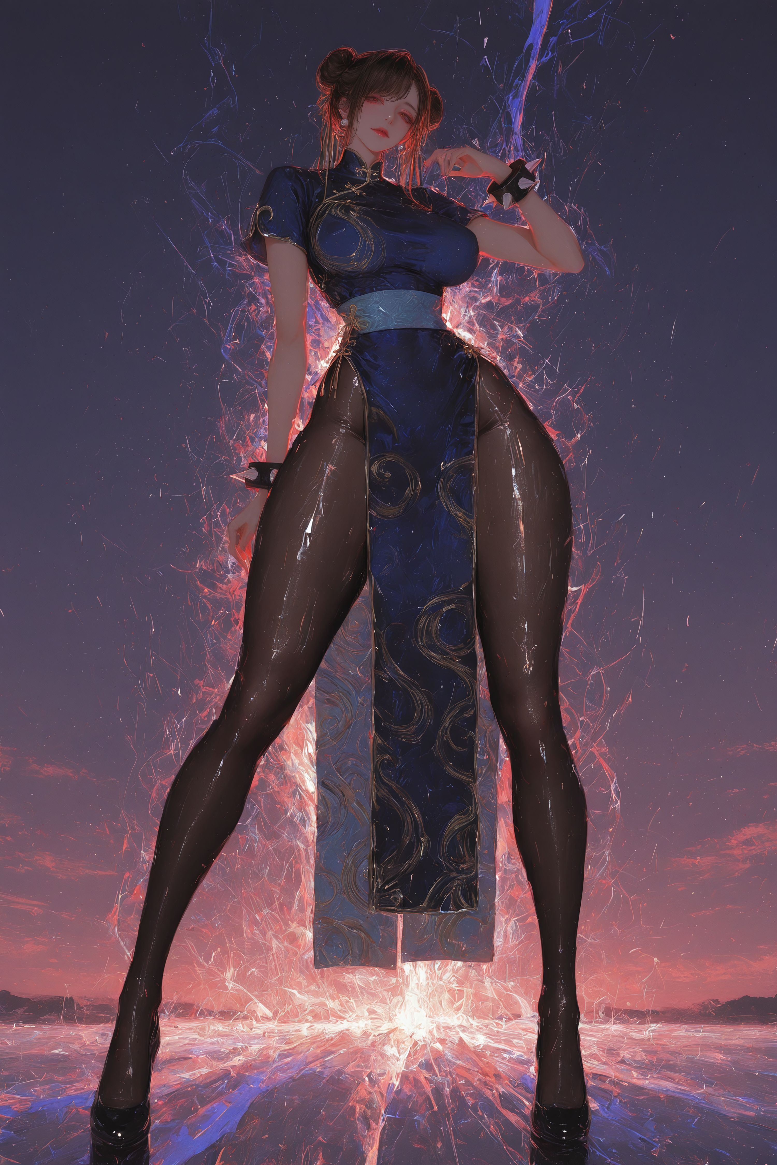 街霸 春丽 二次元游戏人物