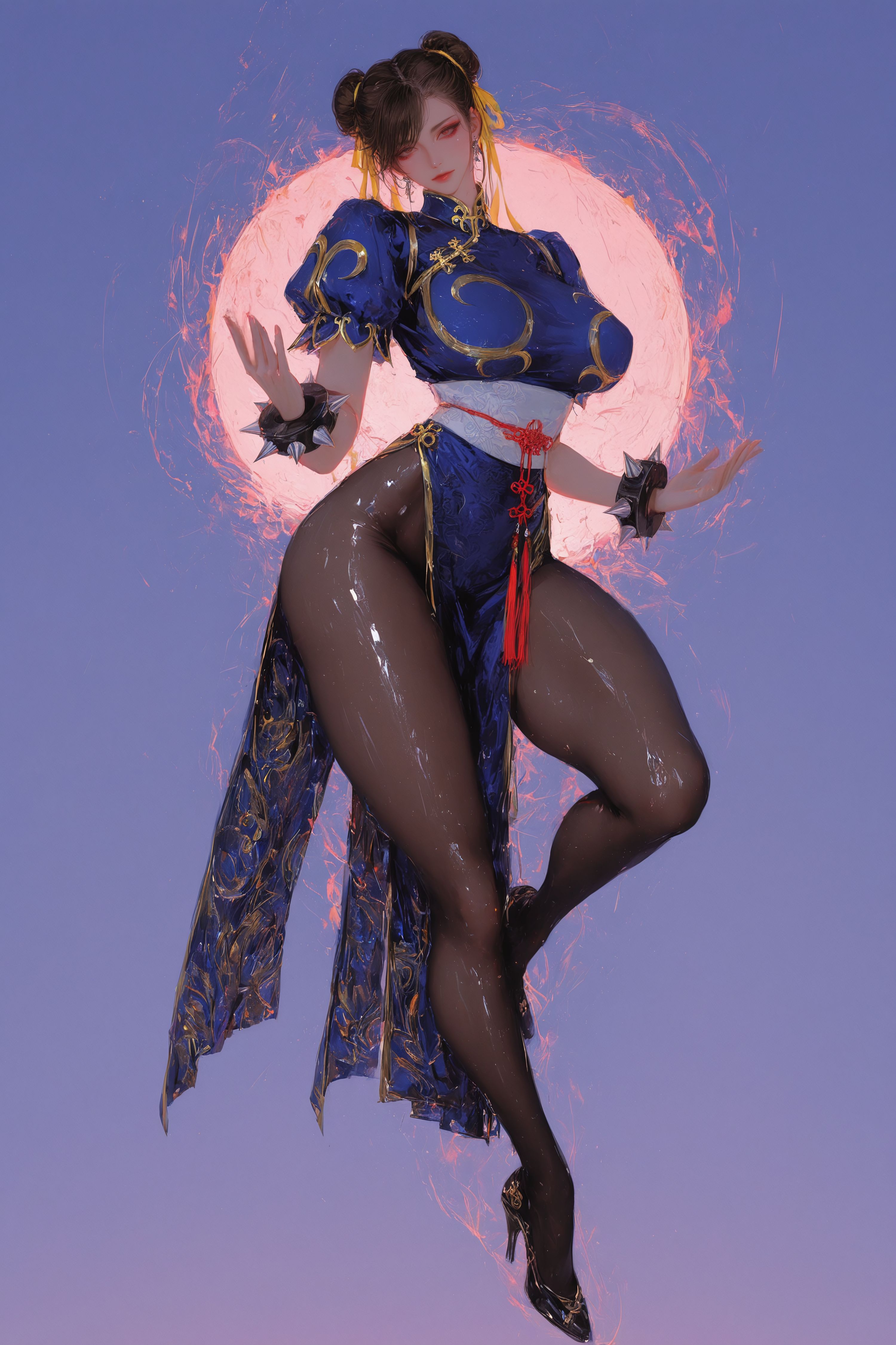 街霸 春丽 二次元游戏人物