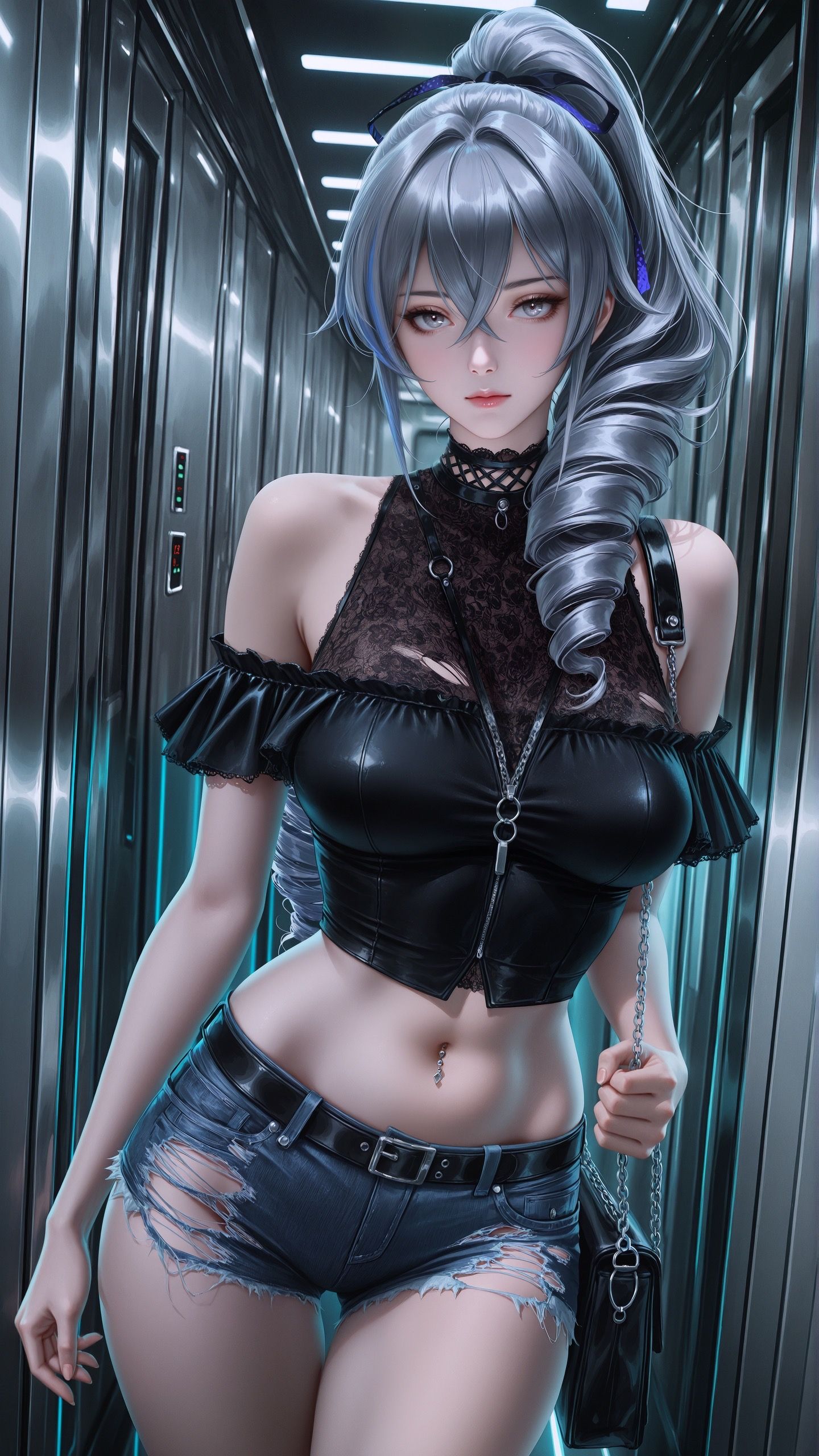 崩坏星穹铁道 韩系赛璐璐风格 爱莉希雅 银狼 二次元游戏