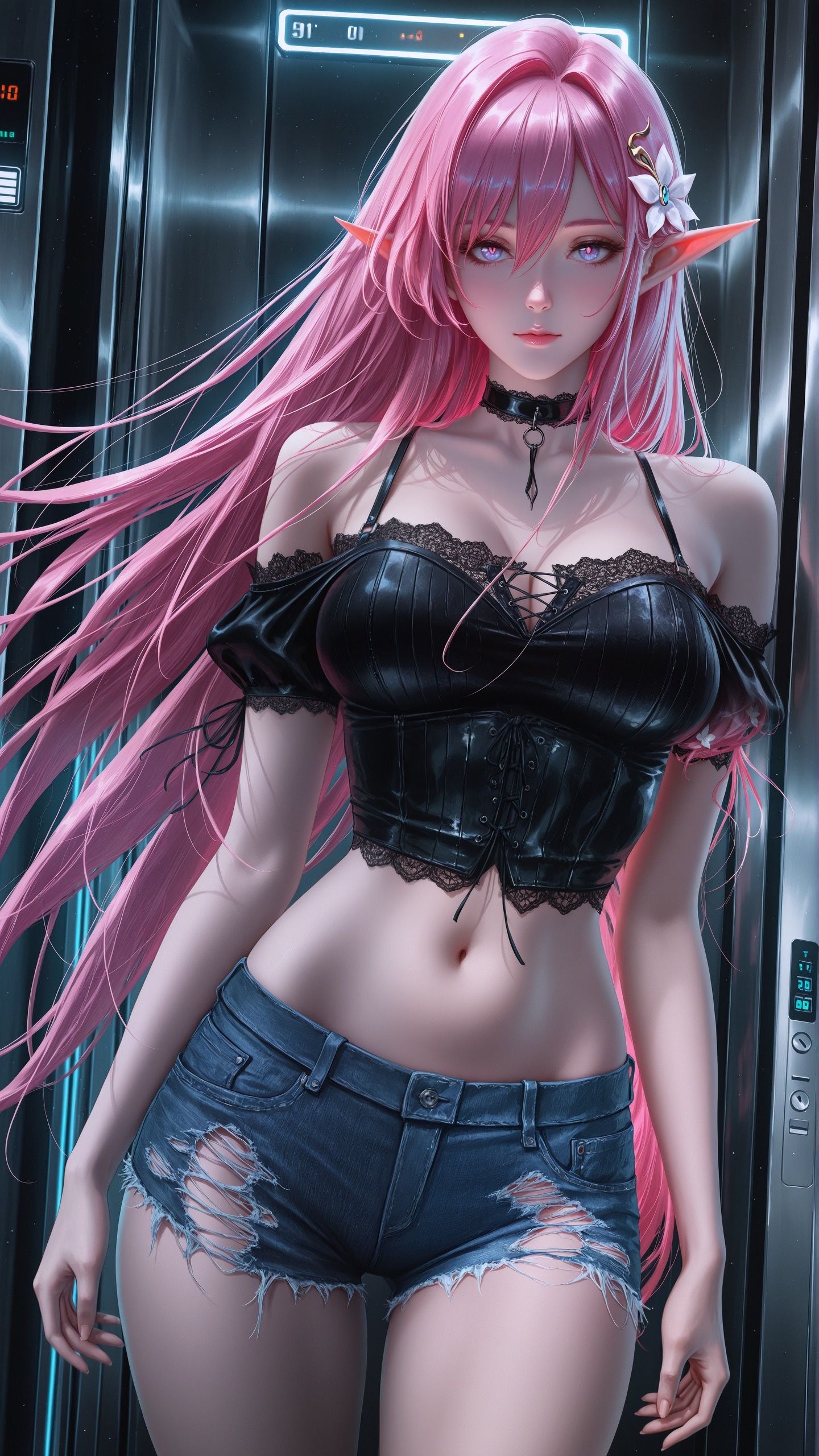 崩坏星穹铁道 韩系赛璐璐风格 爱莉希雅 银狼 二次元游戏