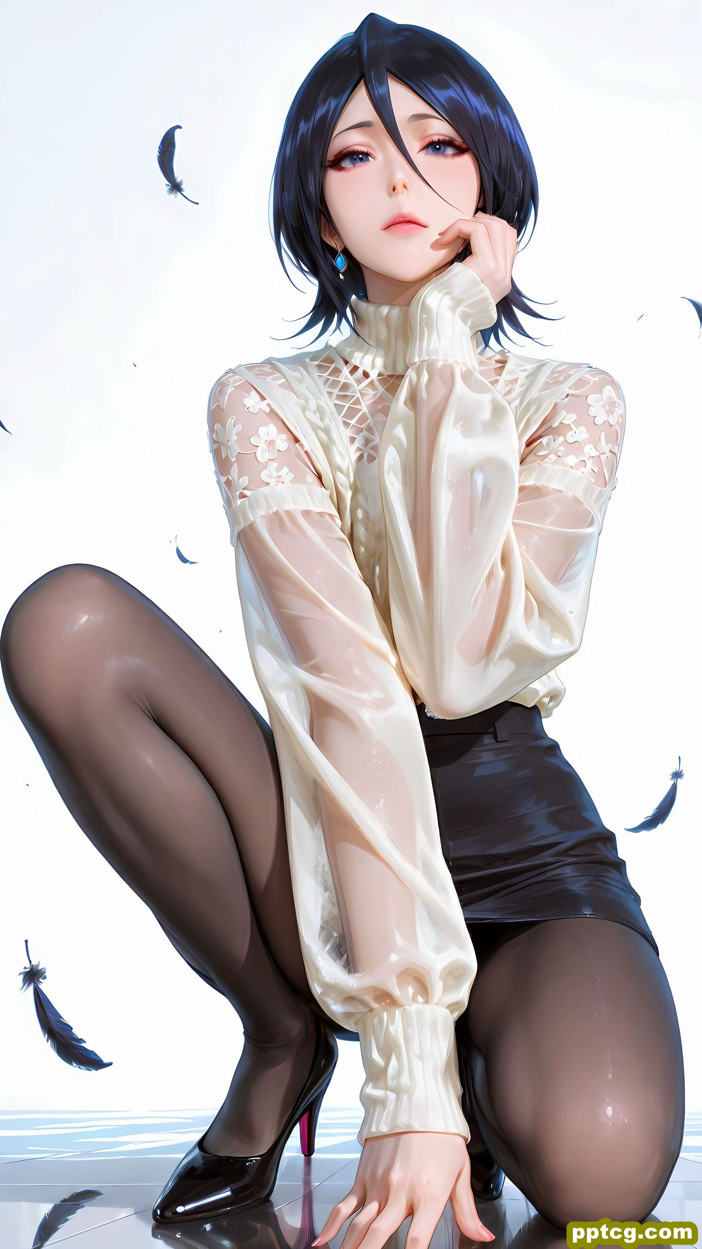 露琪亚时尚潮流摄影 同人 动漫女神 死神bleach 朽木露琪亚-皮皮兔动漫