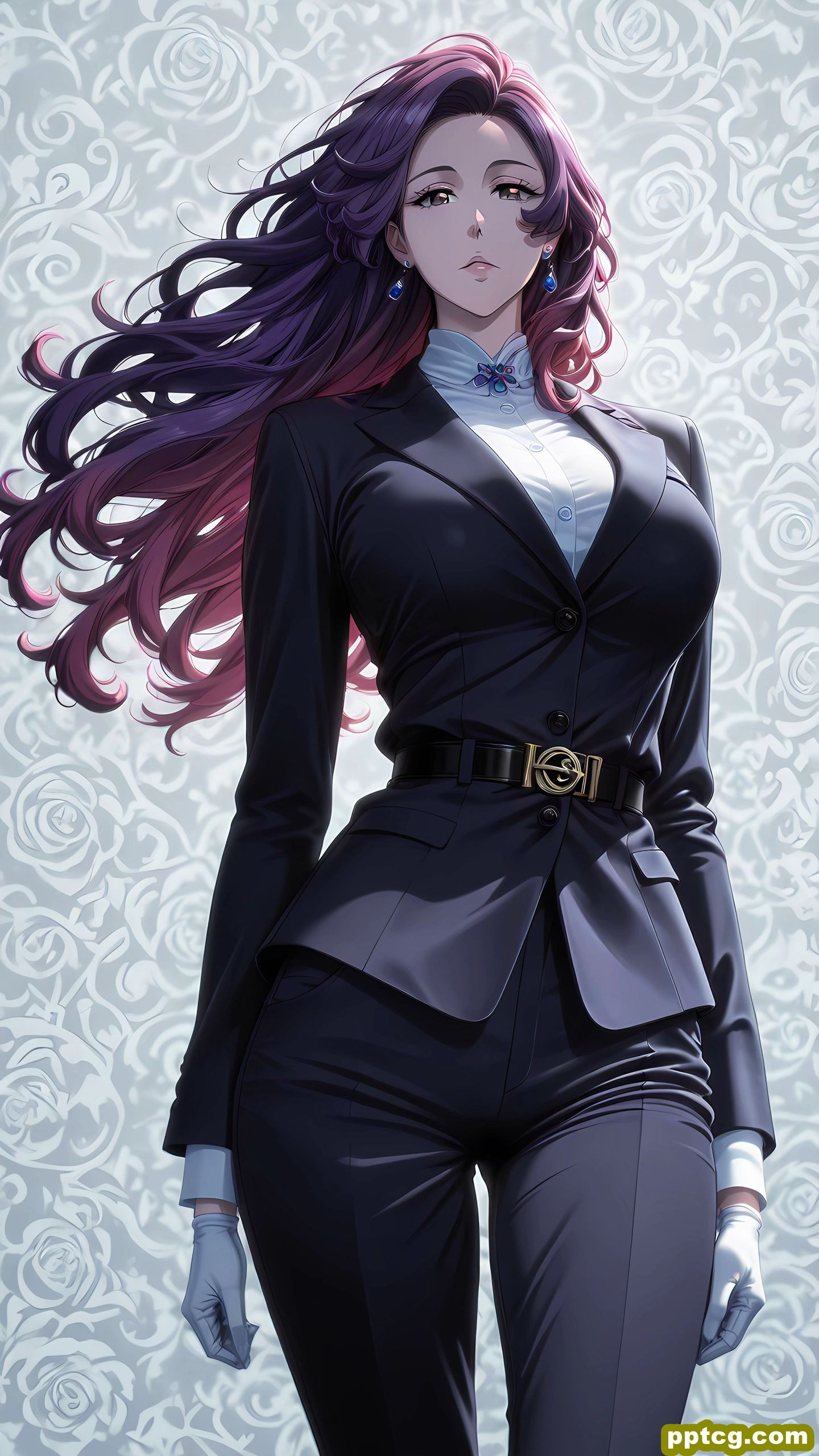 灭却师米妮娜·麦卡龙职业装 死神bleach 御姐动漫女神