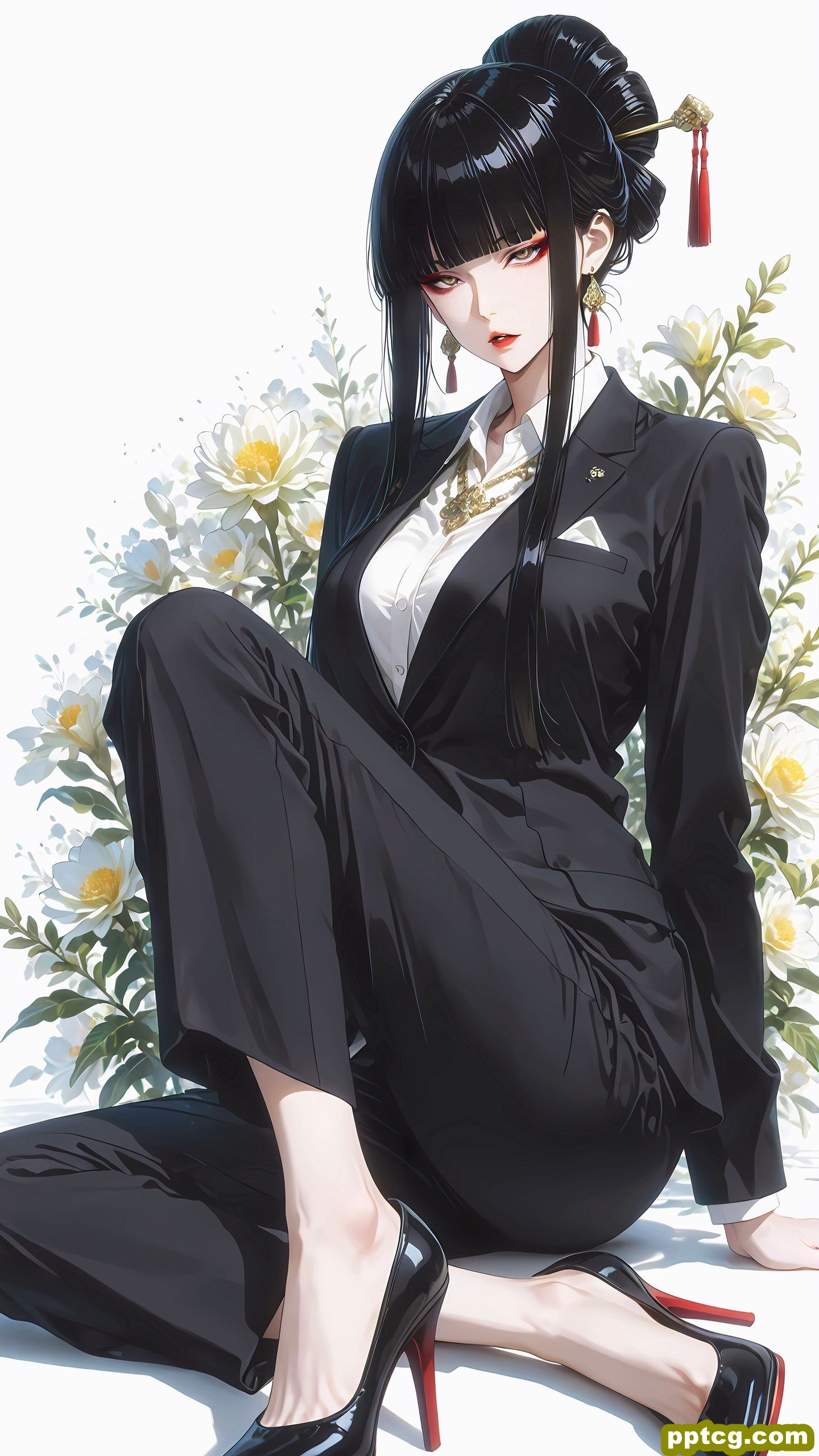 千手丸职业装 同人 死神bleach 御姐 二次元美女图集