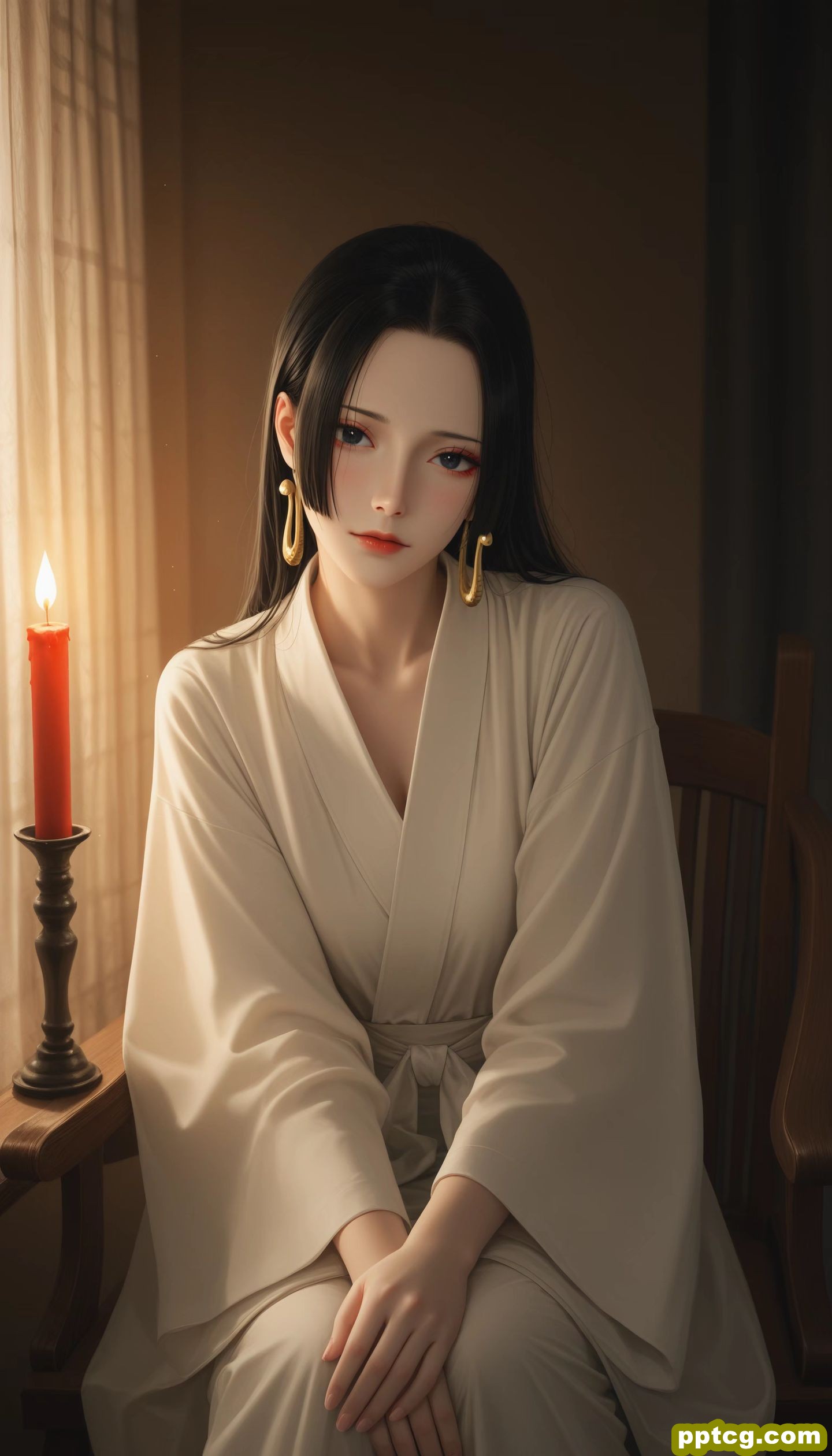 海贼王 女帝 汉库克 古风 写真情绪片